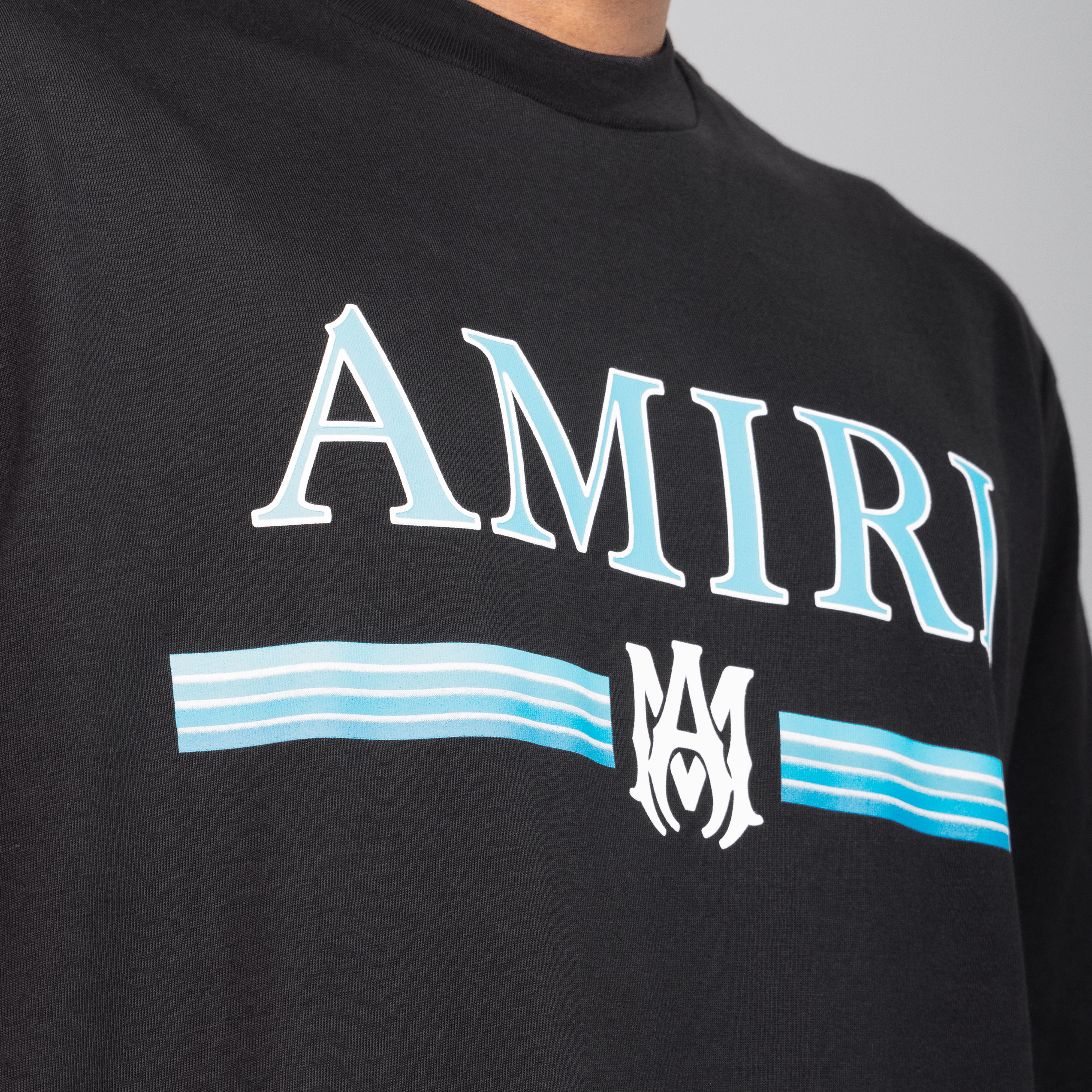 Camiseta Negra AMIRI MA Bar