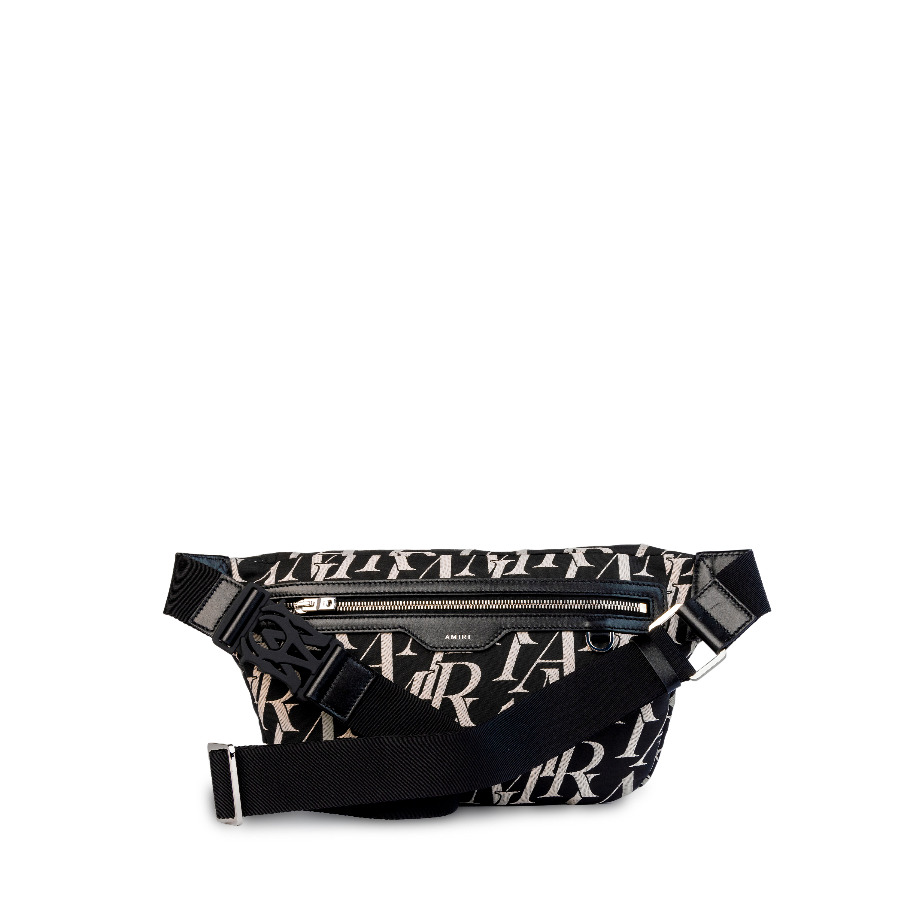 Riñonera Negro AMIRI Repeat Jacquard