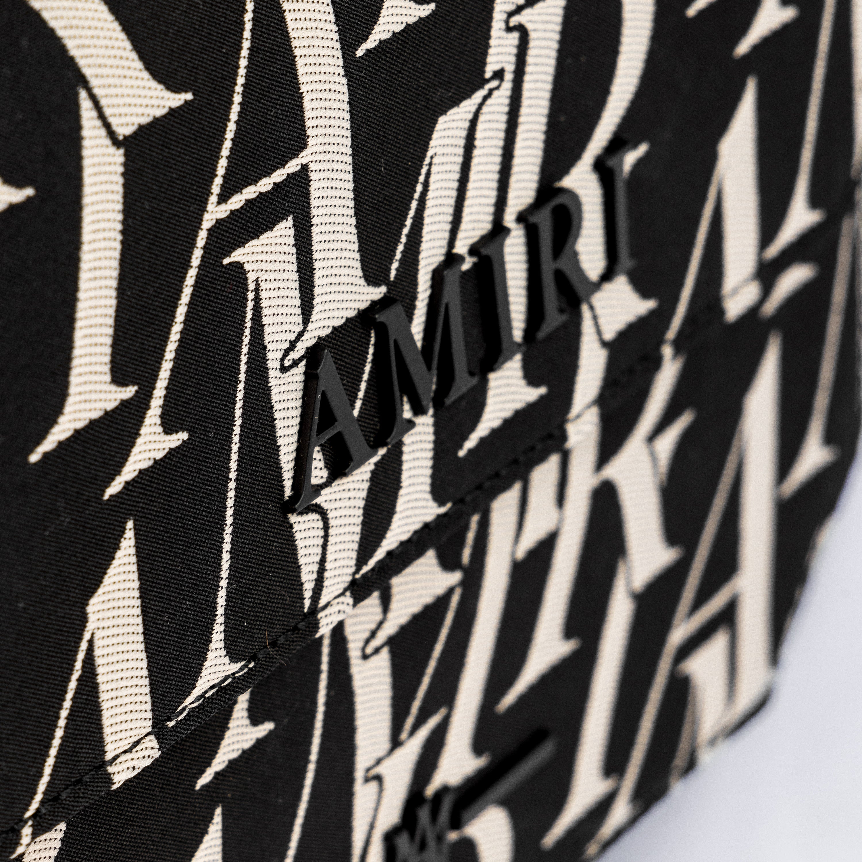Morral Negra AMIRI Repeat Jacquard