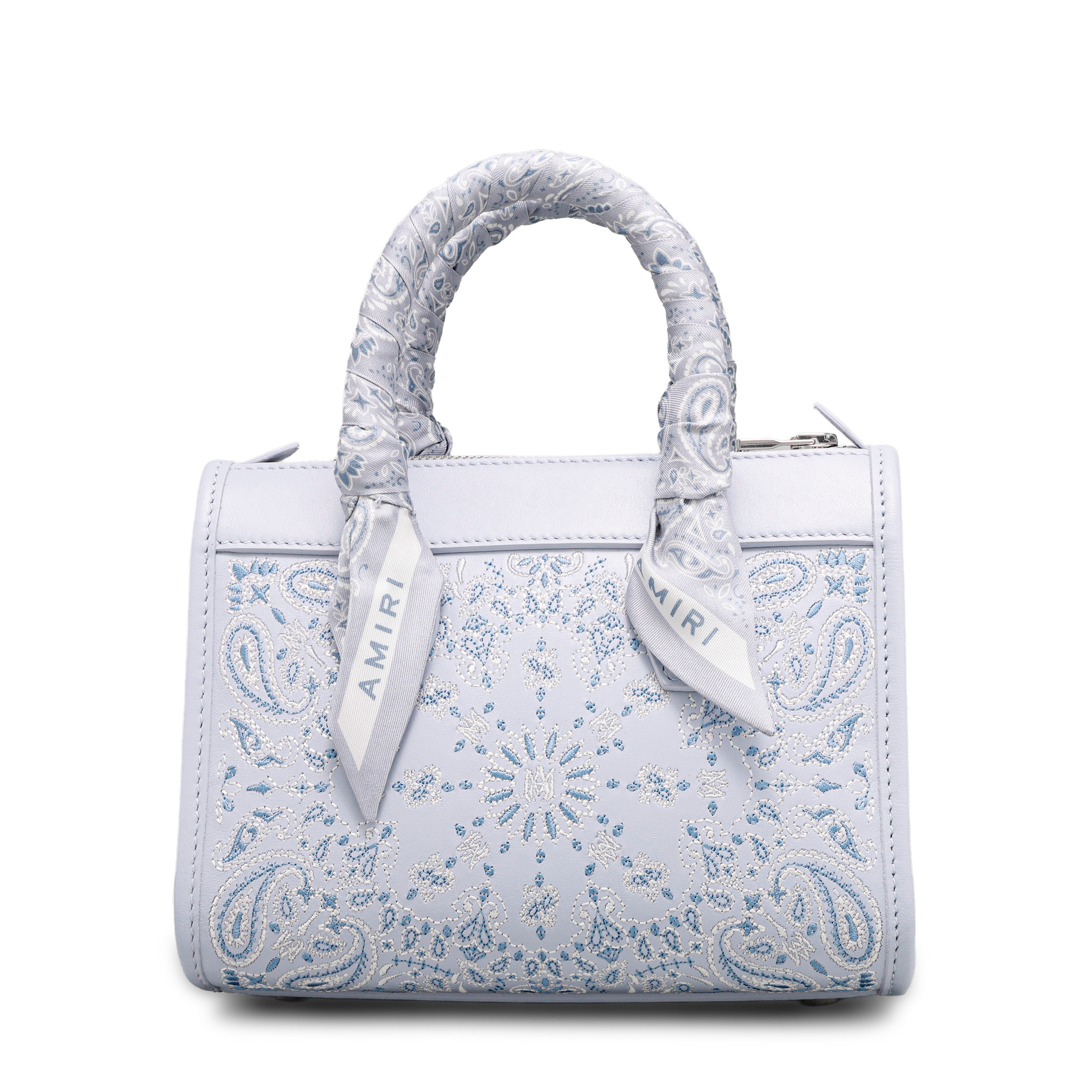 Cartera Celeste AMIRI Bandana Micro Triangle