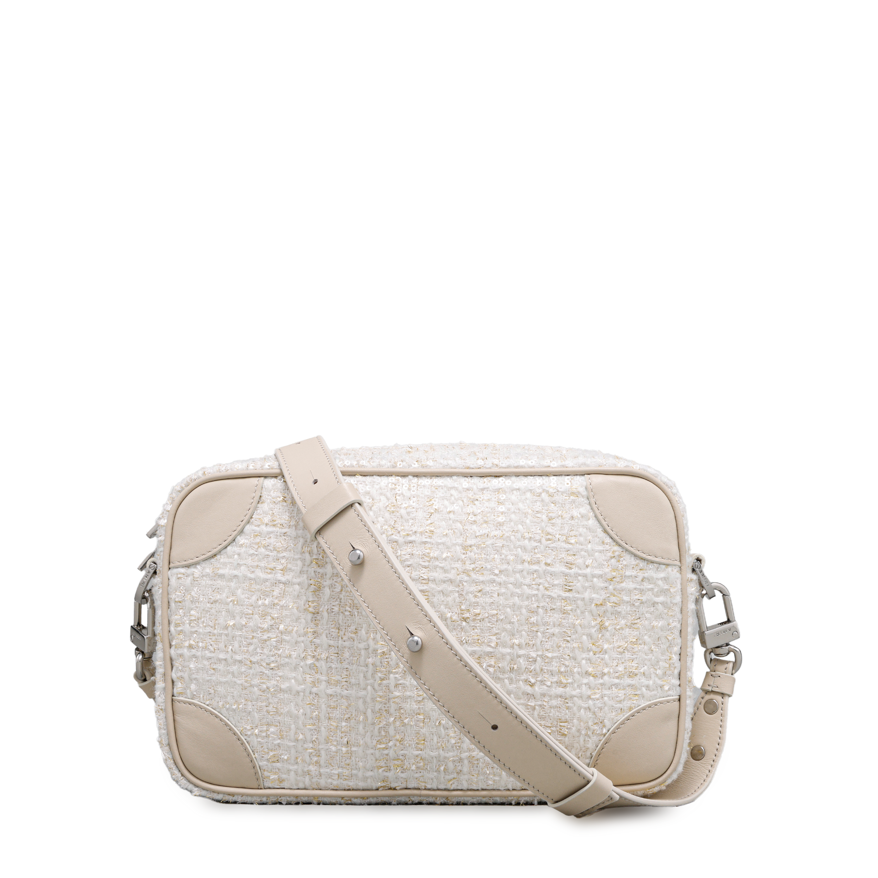 Bolso Beige AMIRI Boucle Camera