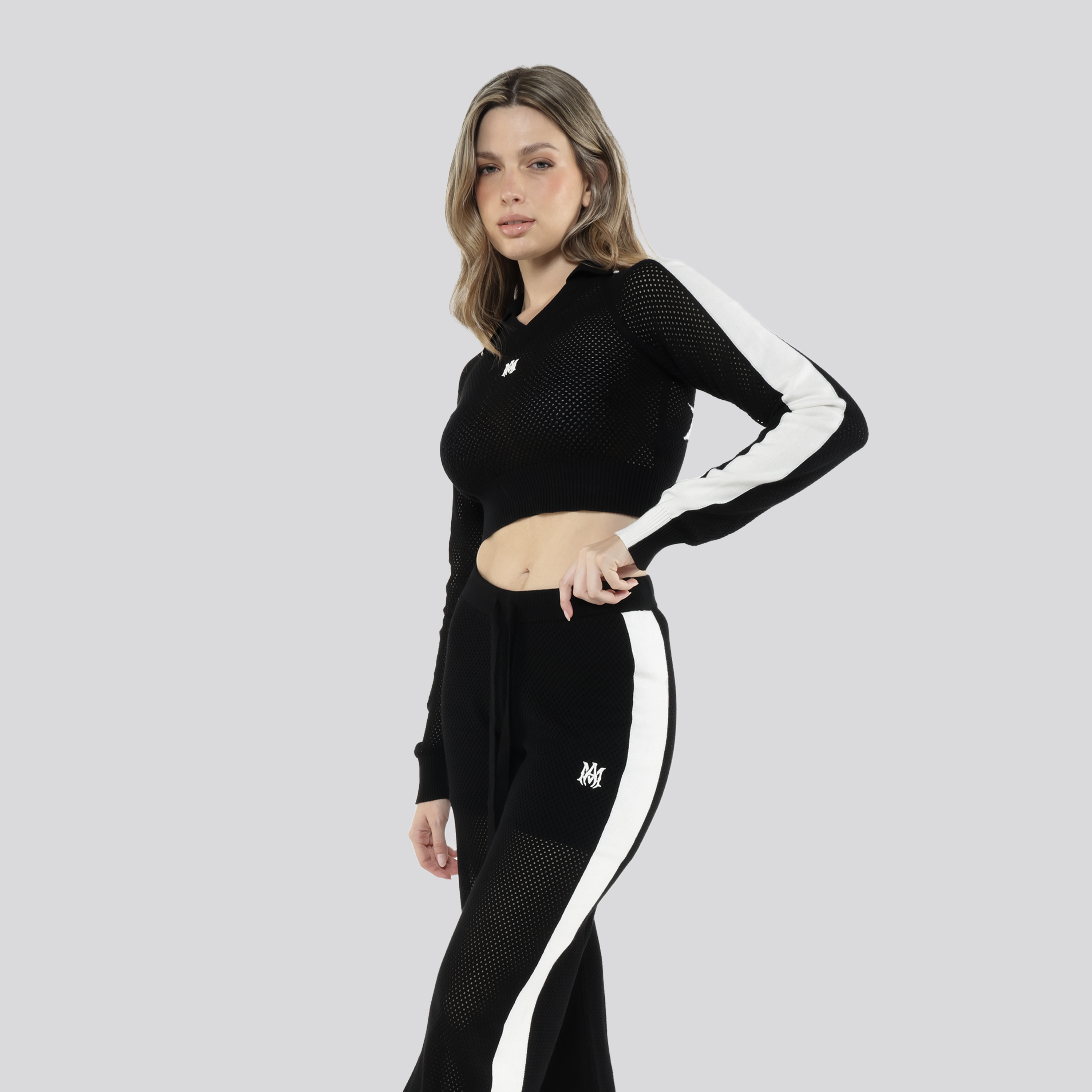 Sudadera Negra AMIRI MA Logo