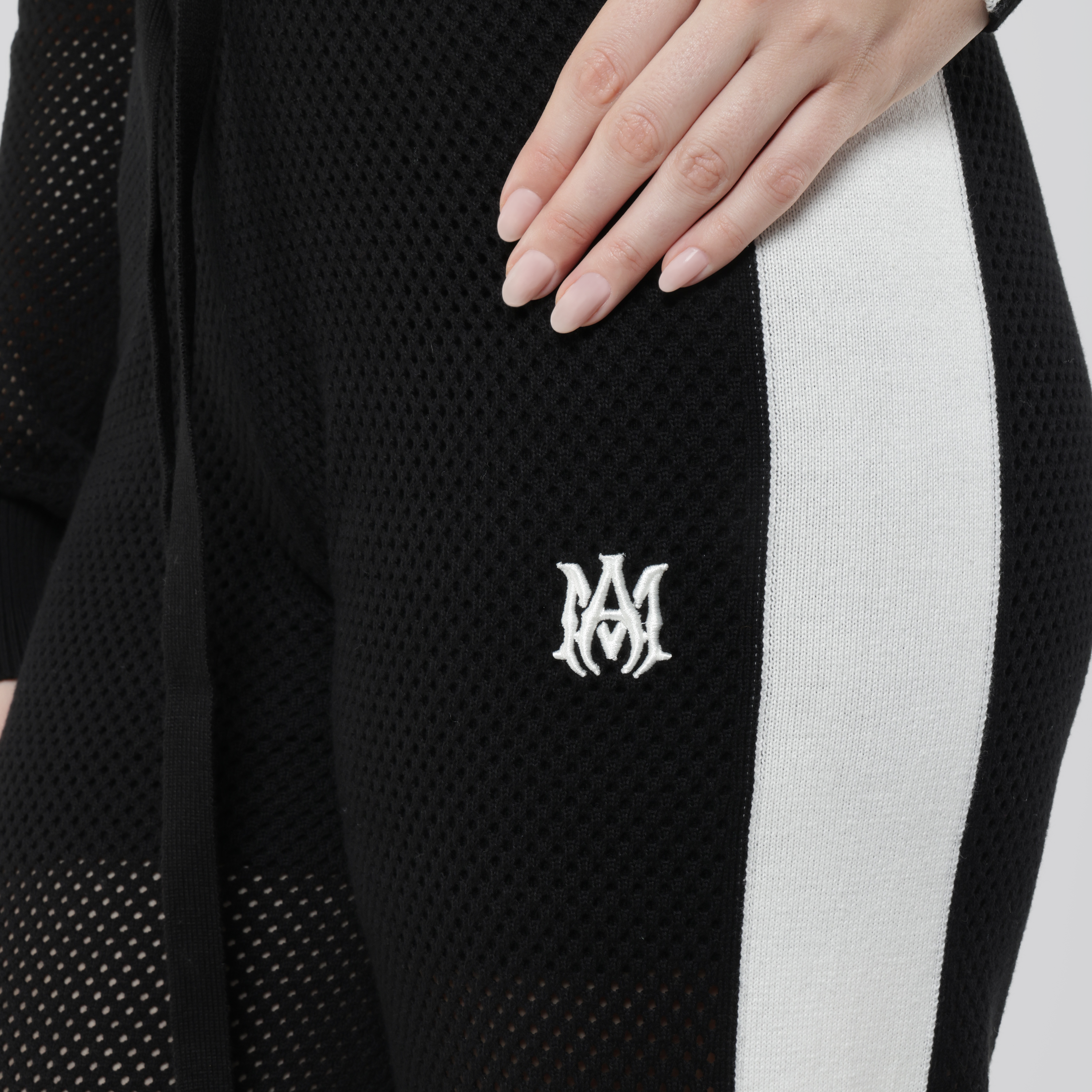Sudadera Negra AMIRI MA Logo