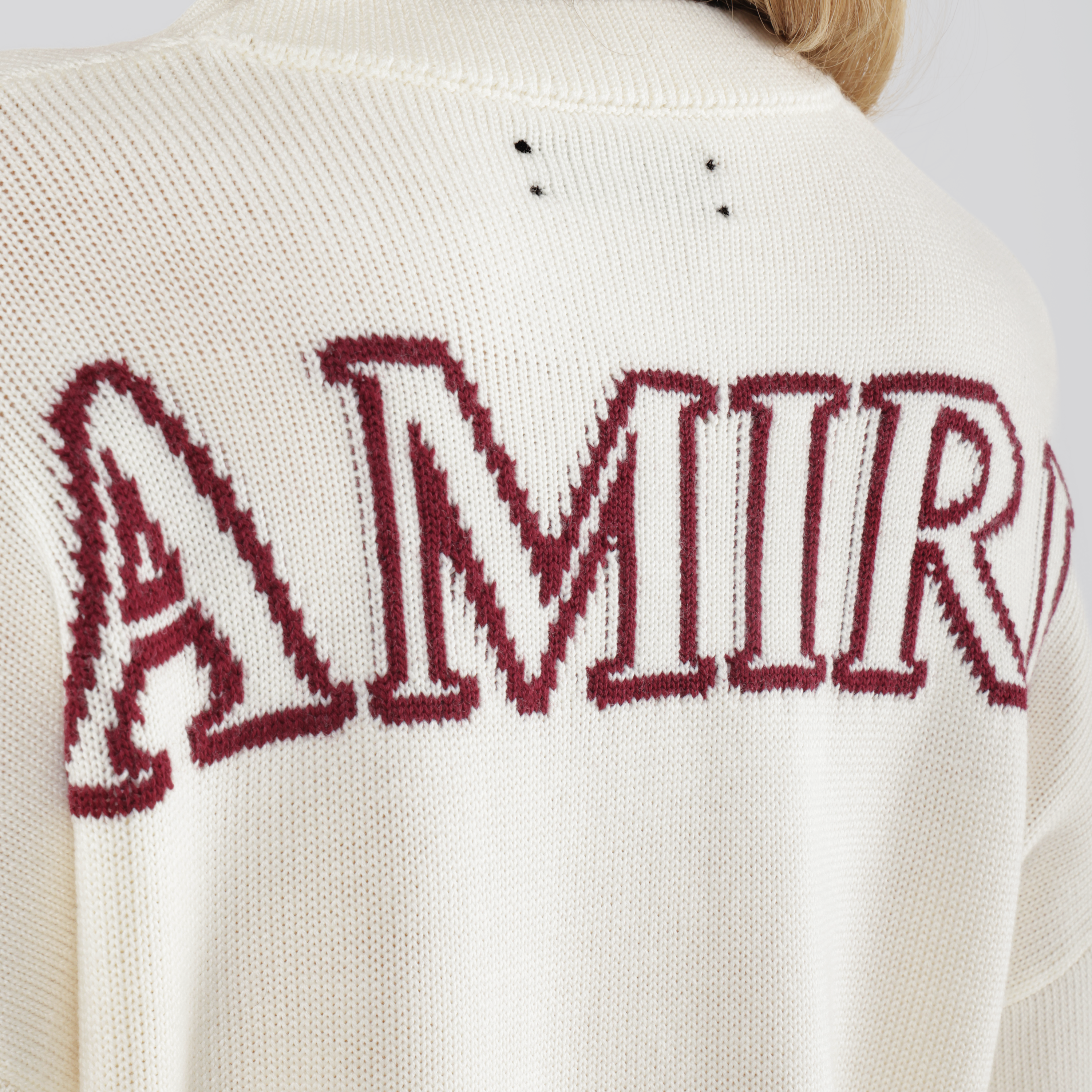 Buzo Beige AMIRI MA Logo