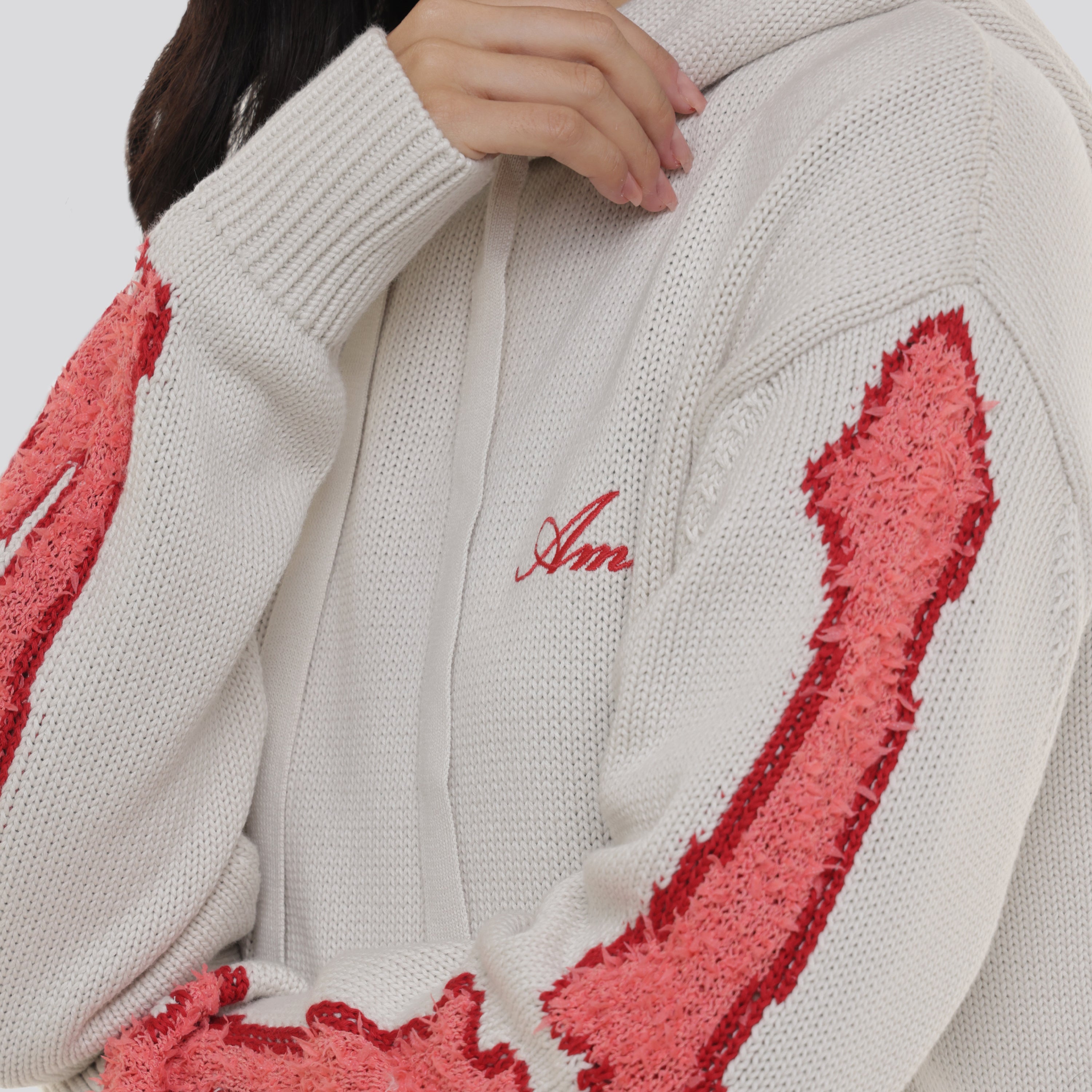 Buzo Crema AMIRI Bones