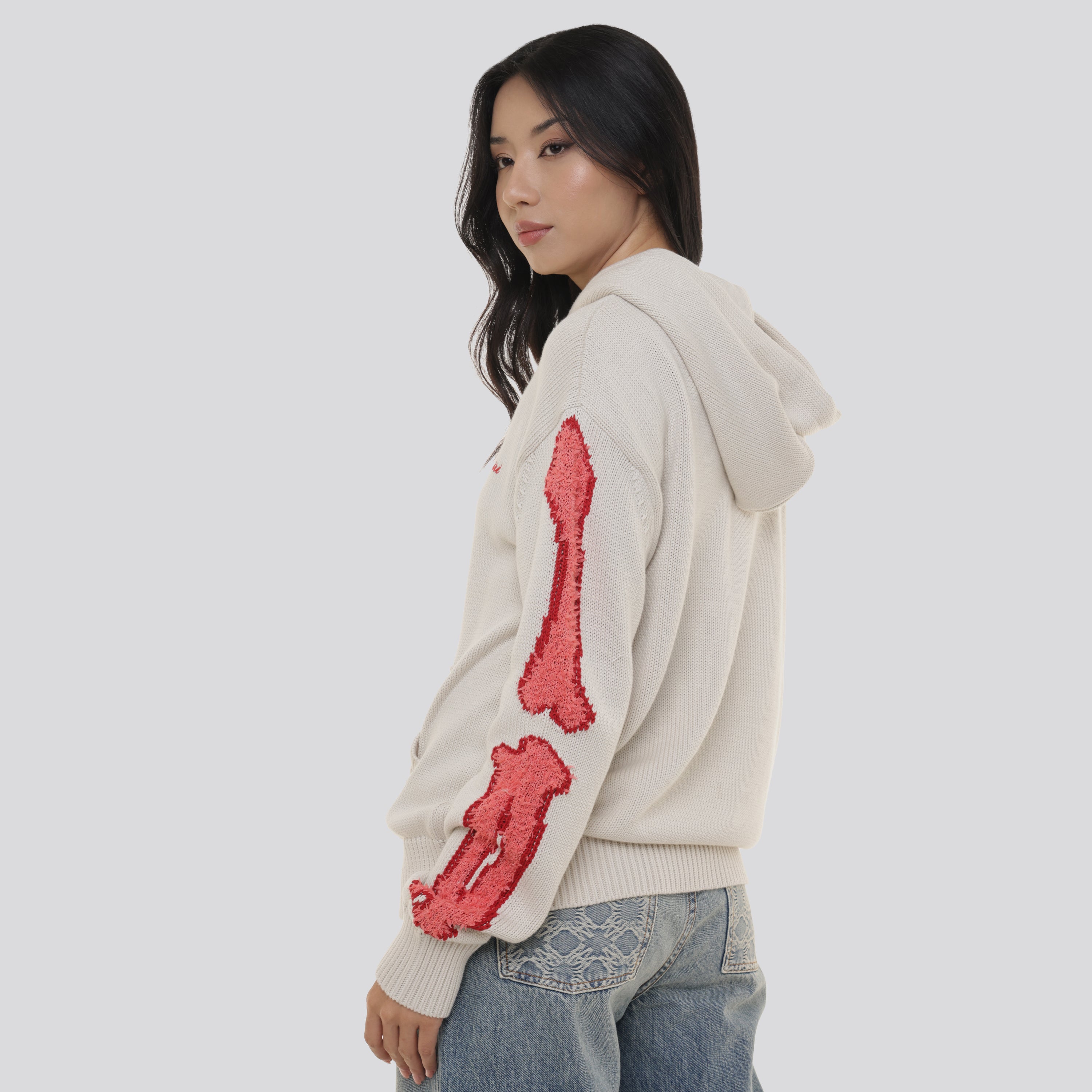 Buzo Crema AMIRI Bones