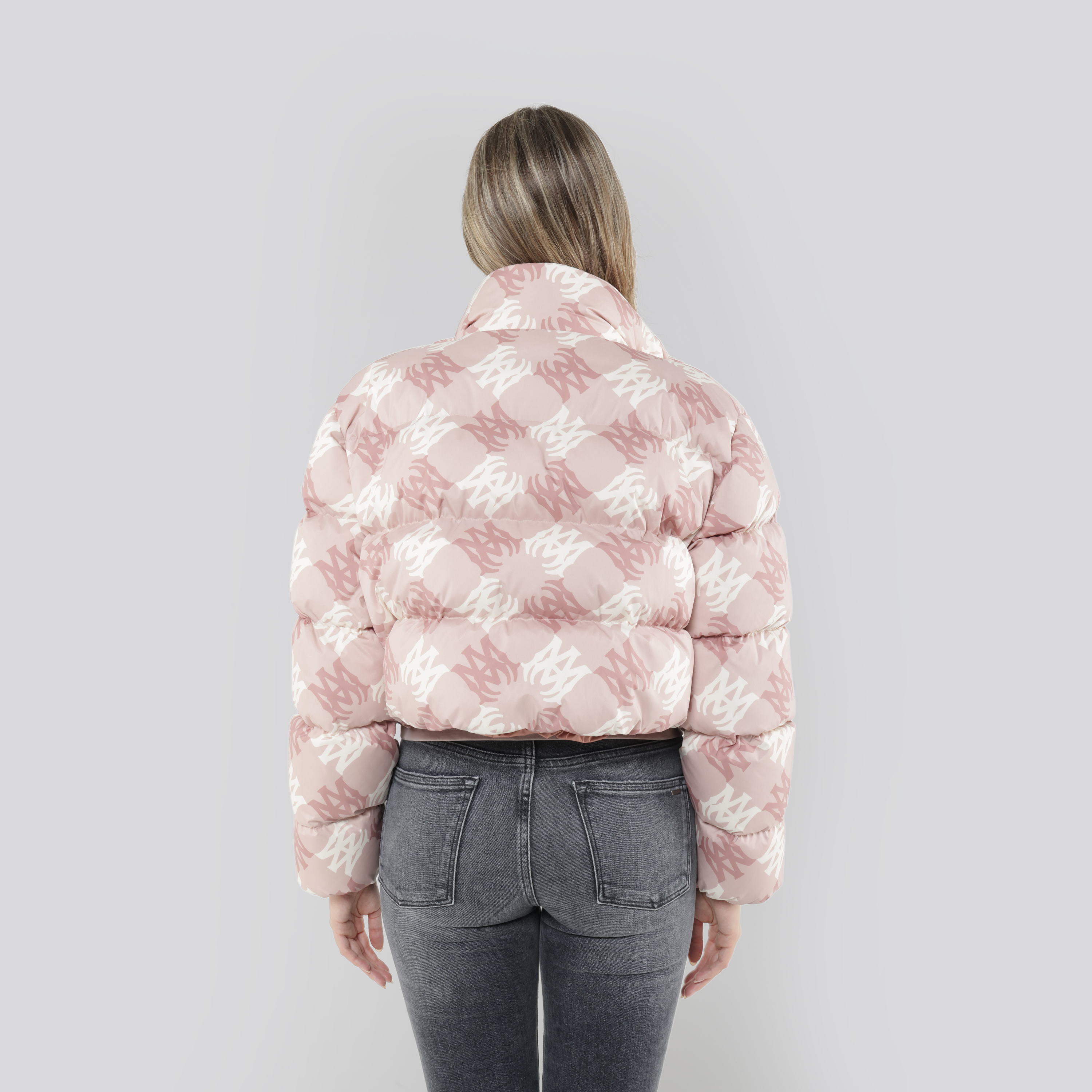 Chaqueta Rosada AMIRI MA Quad Cropped