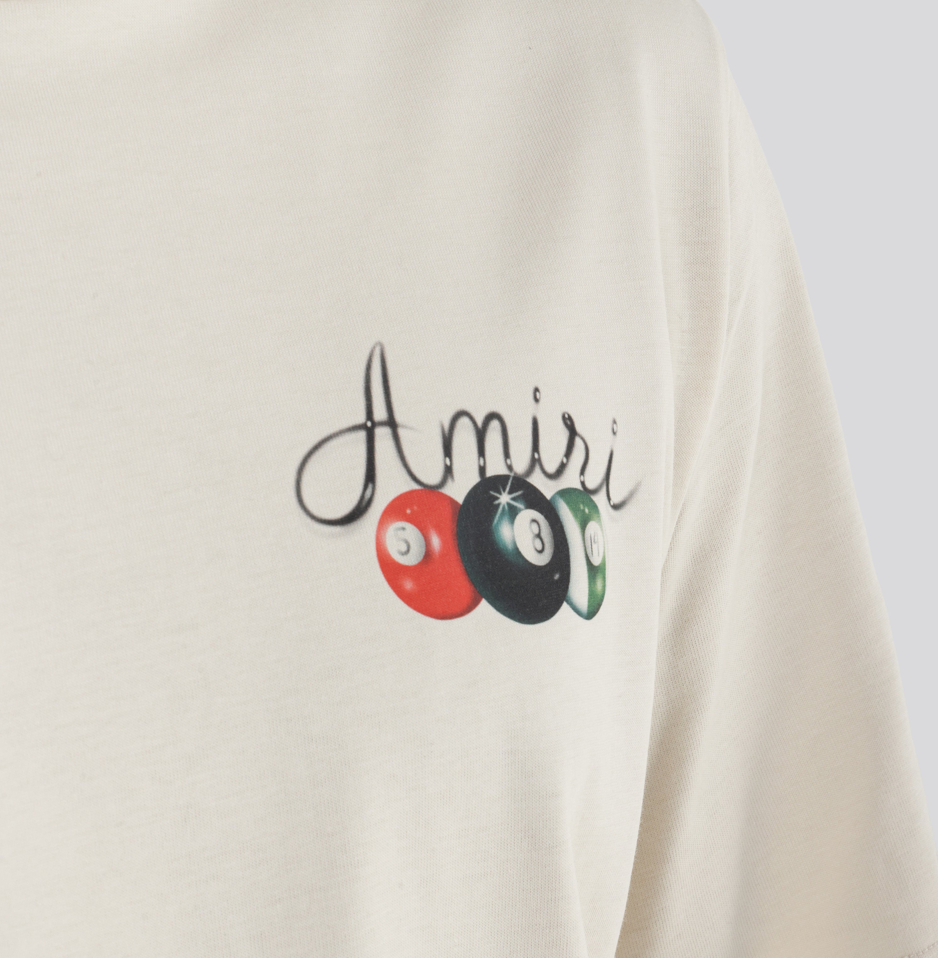 Camiseta Beige AMIRI Pool Cue