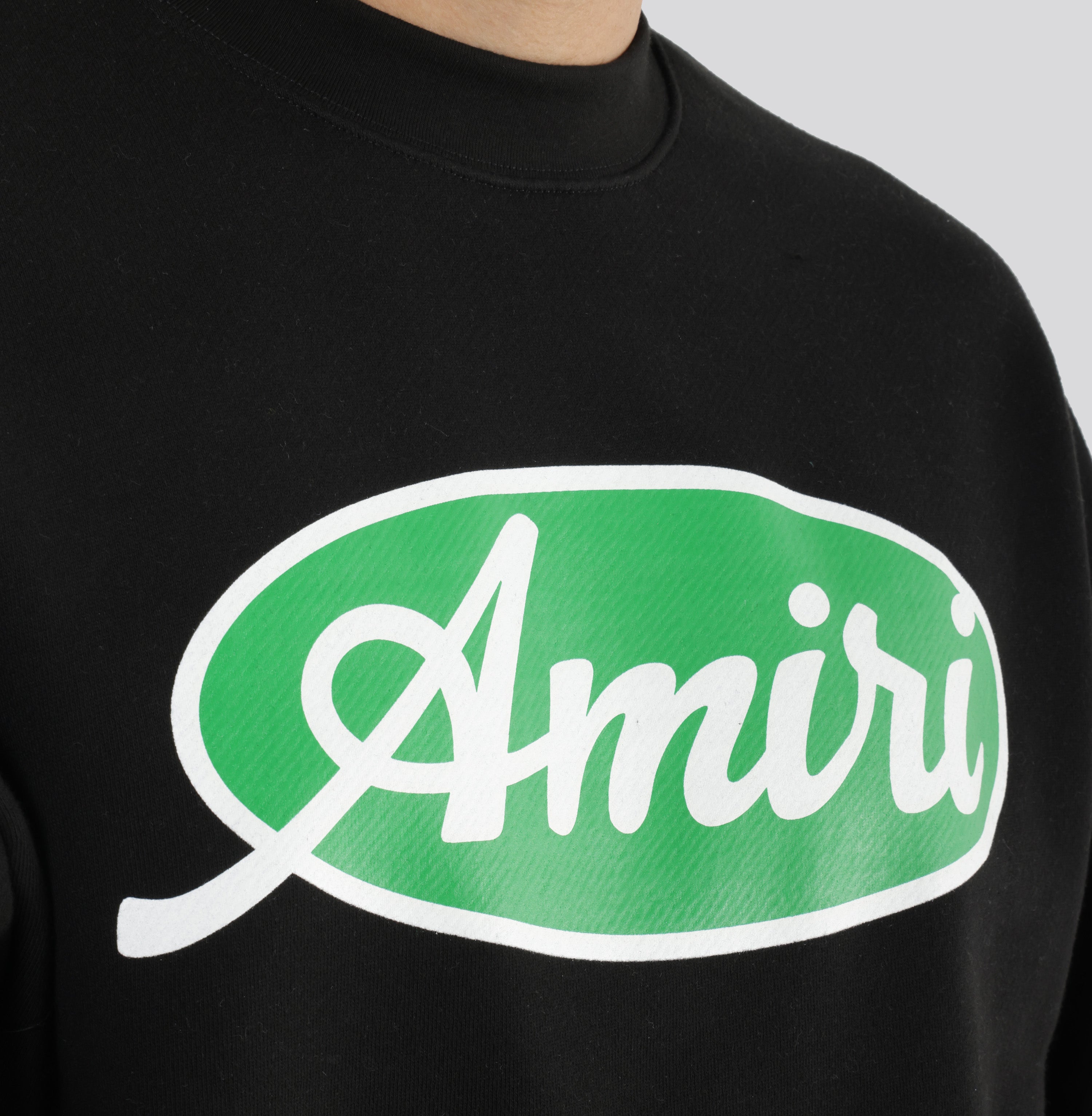 Buzo Negro AMIRI Oval Oversized