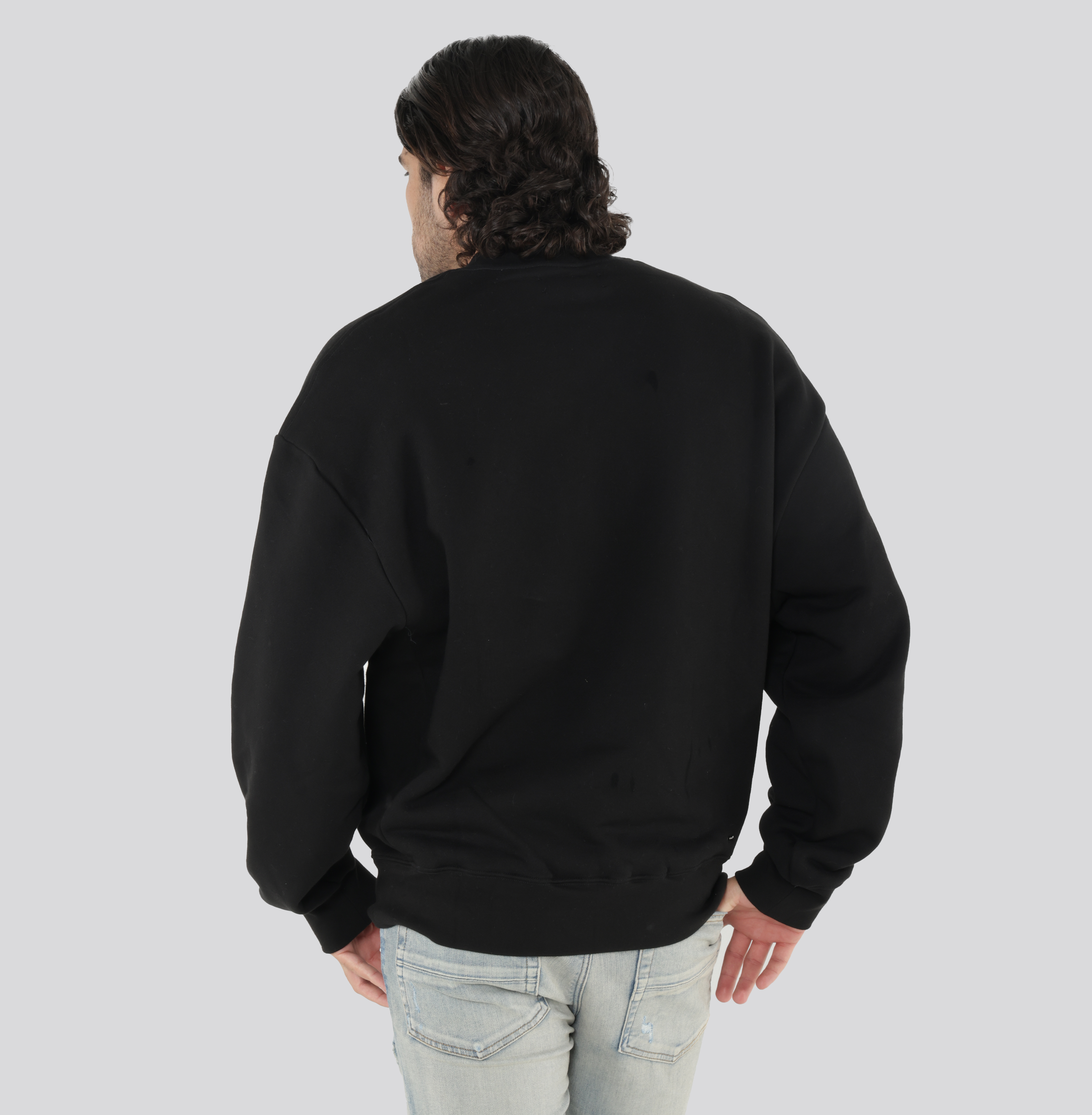 Buzo Negro AMIRI Oval Oversized