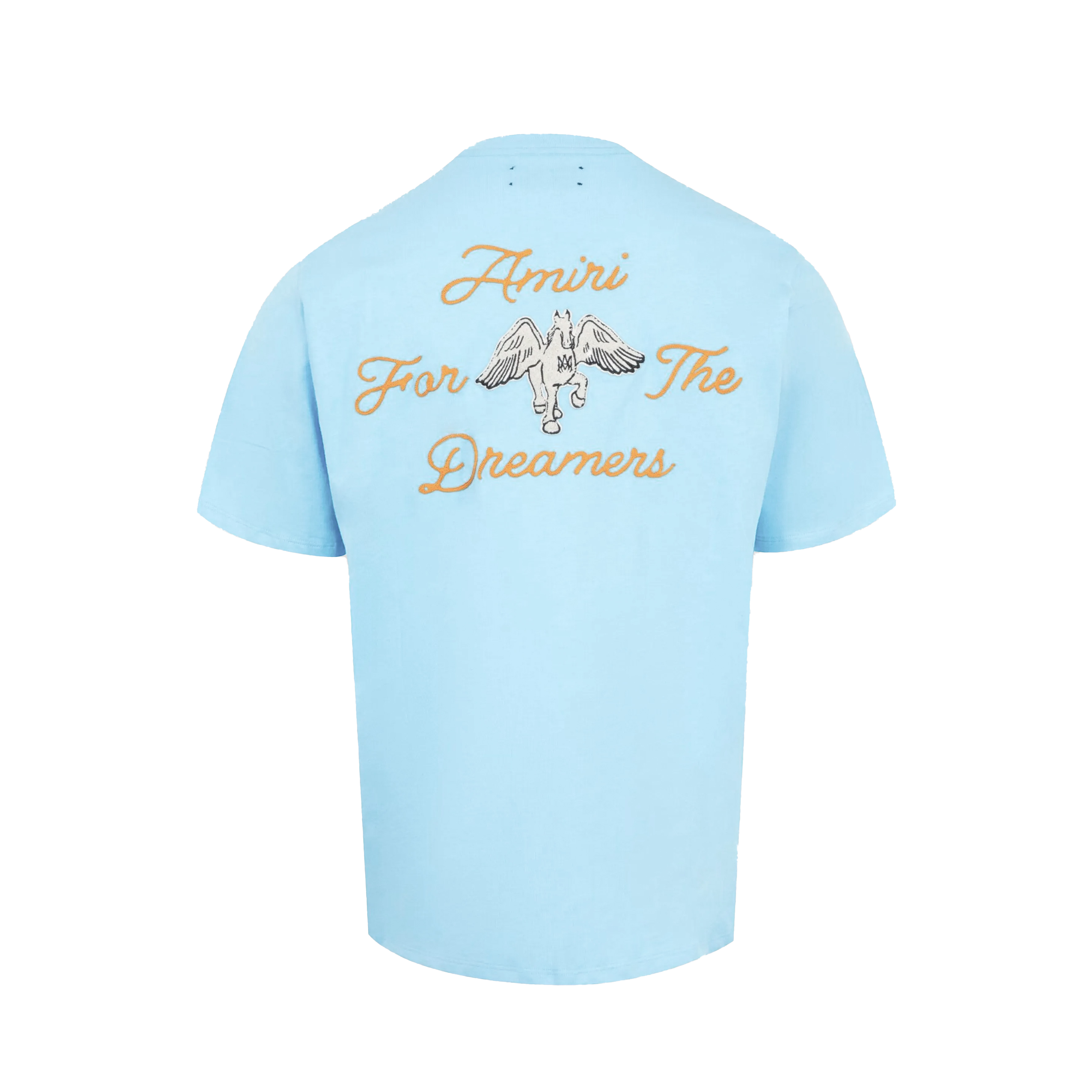 Camiseta Celeste AMIRI Embroidered Dreamers