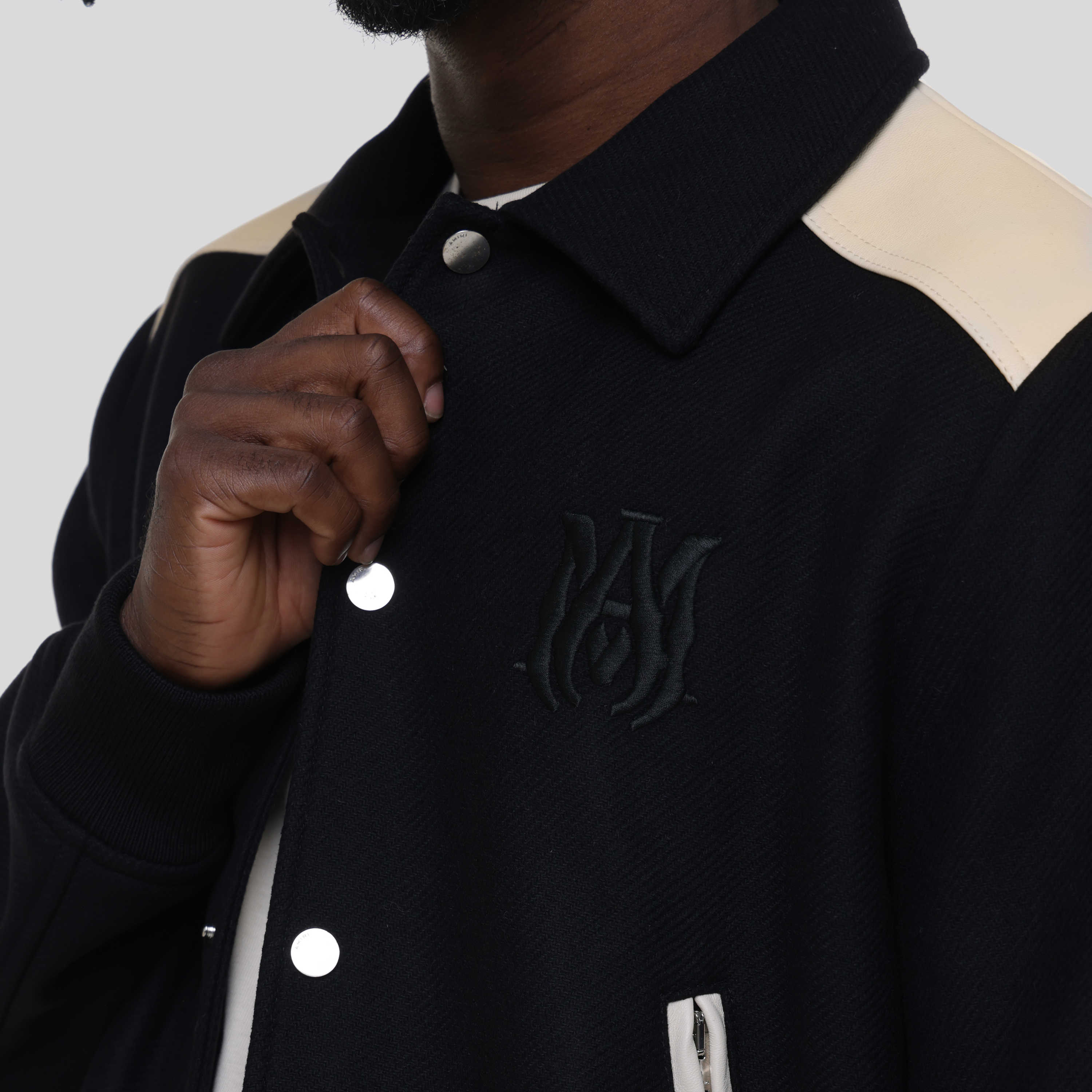 Chaqueta Negra AMIRI MA Band