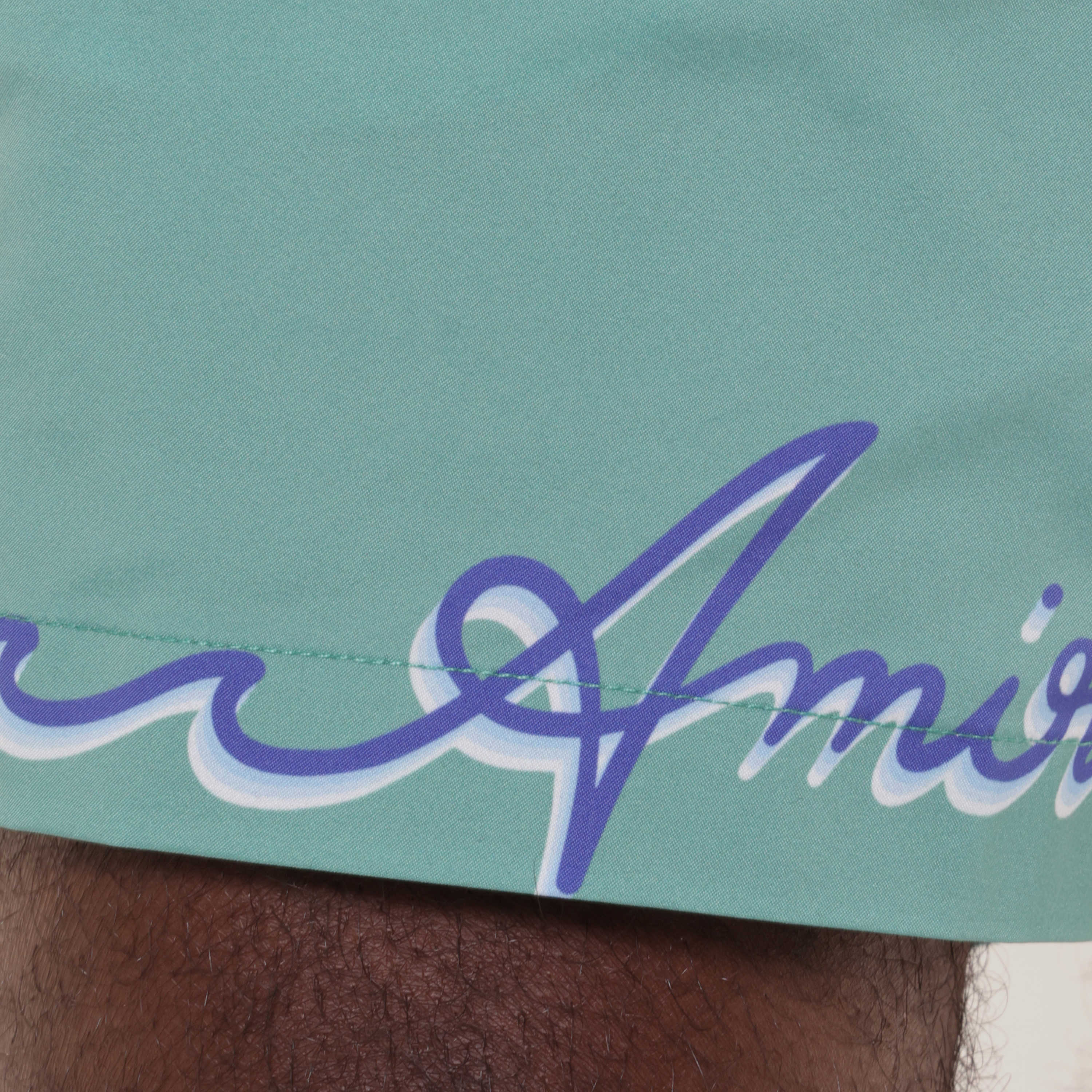 Pantaloneta Azul AMIRI Wave