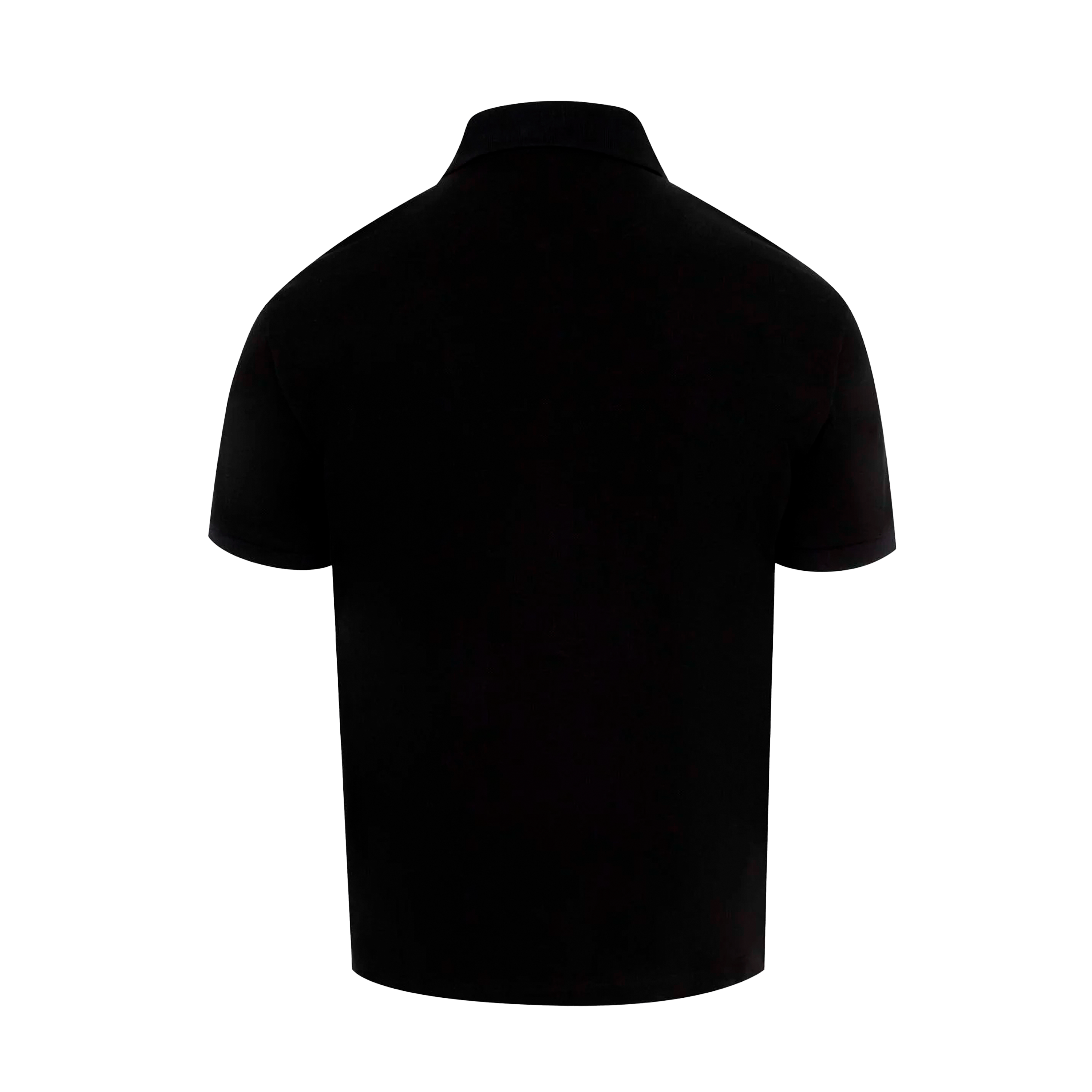 Camiseta Tipo Polo Negro AMIRI Embroidered MA Quad