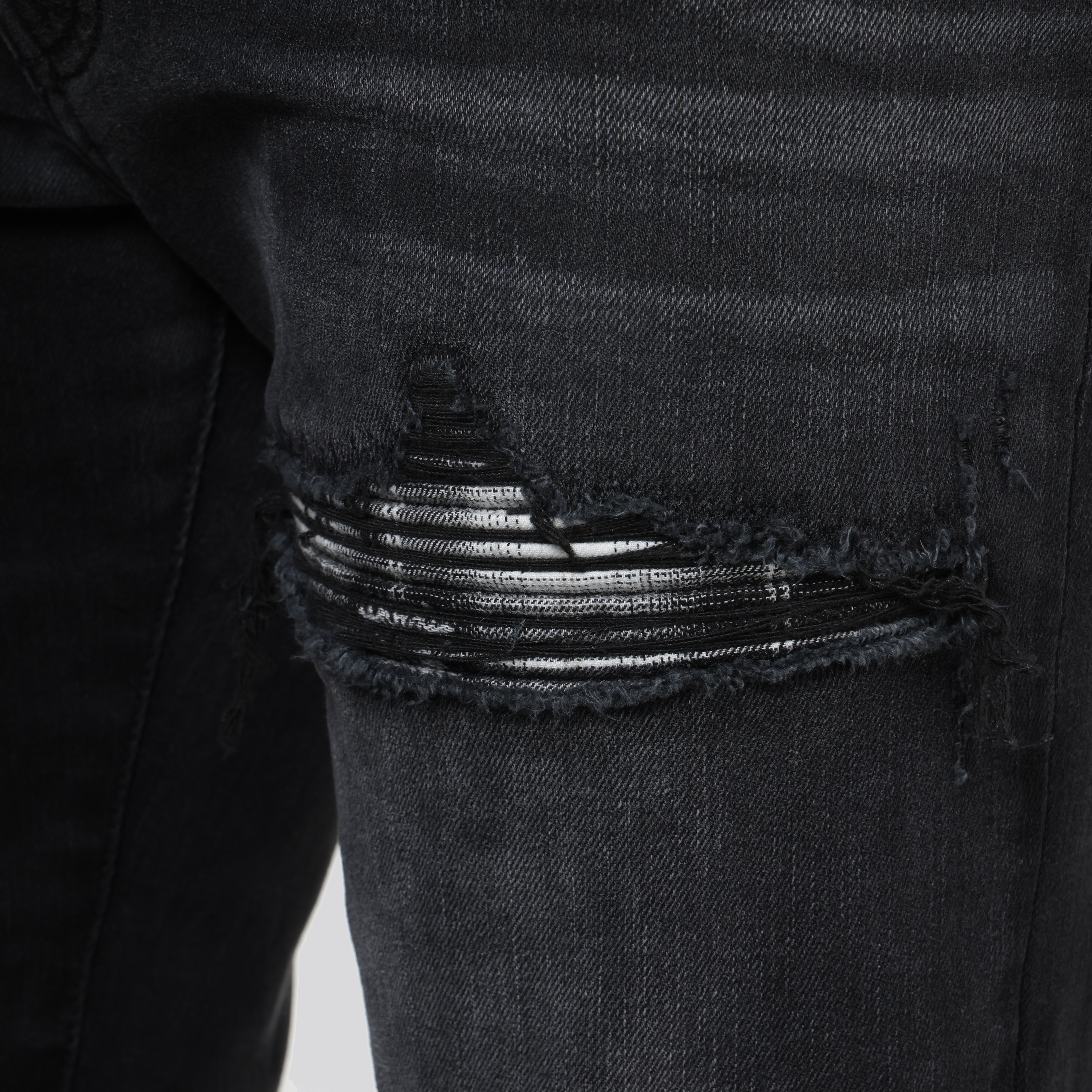 Jeans Negro AMIRI MA Quad Plaid Mx1