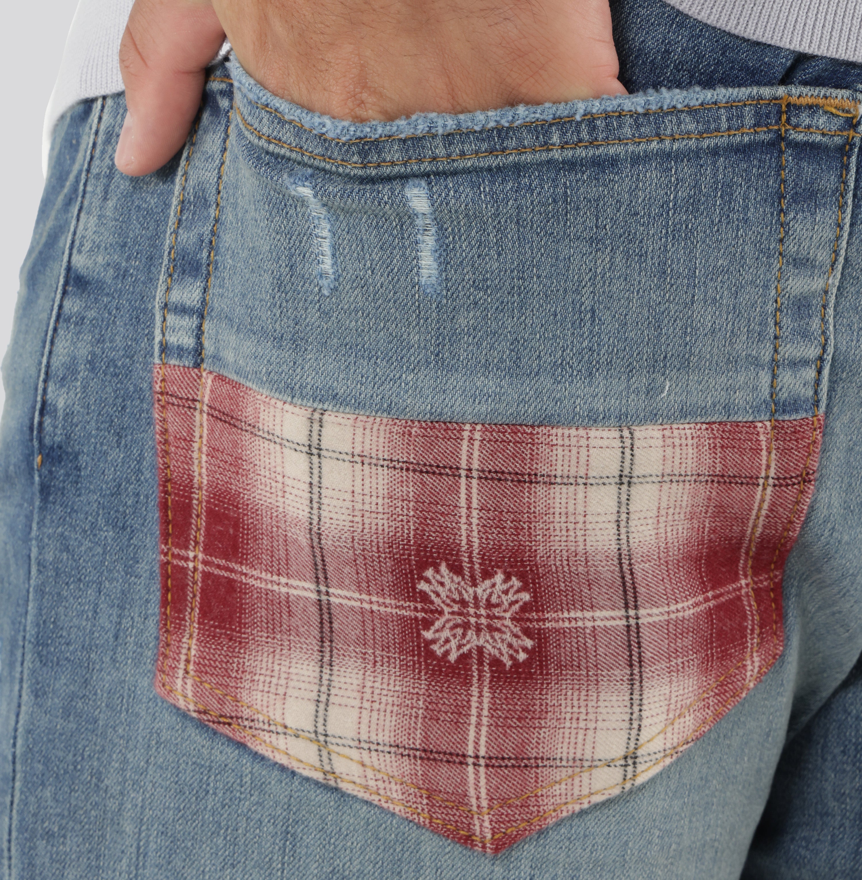 Jeans Denim AMIRI MA Quad Plaid Mx1