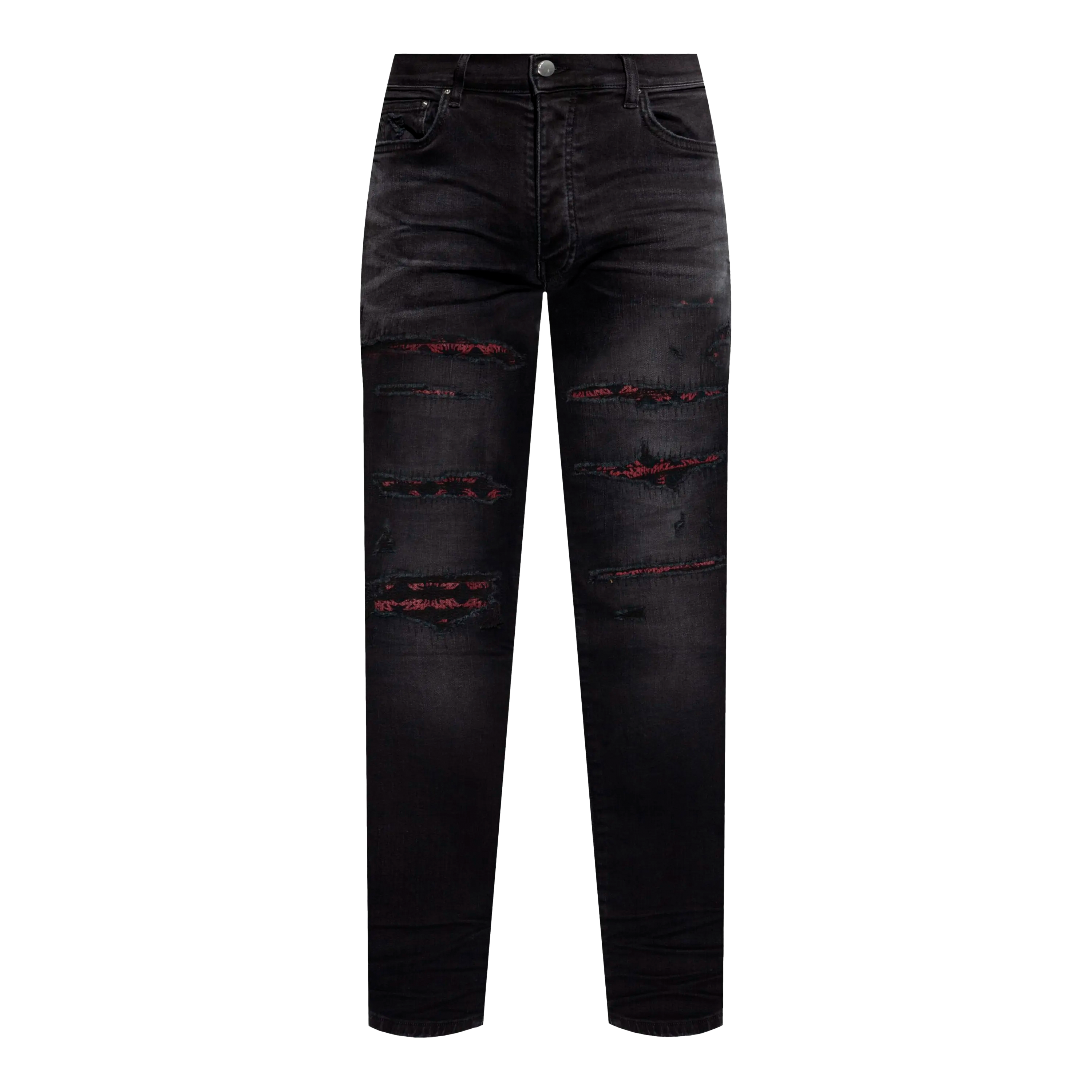 Jeans Negro AMIRI MA Quad Repaired Skinny
