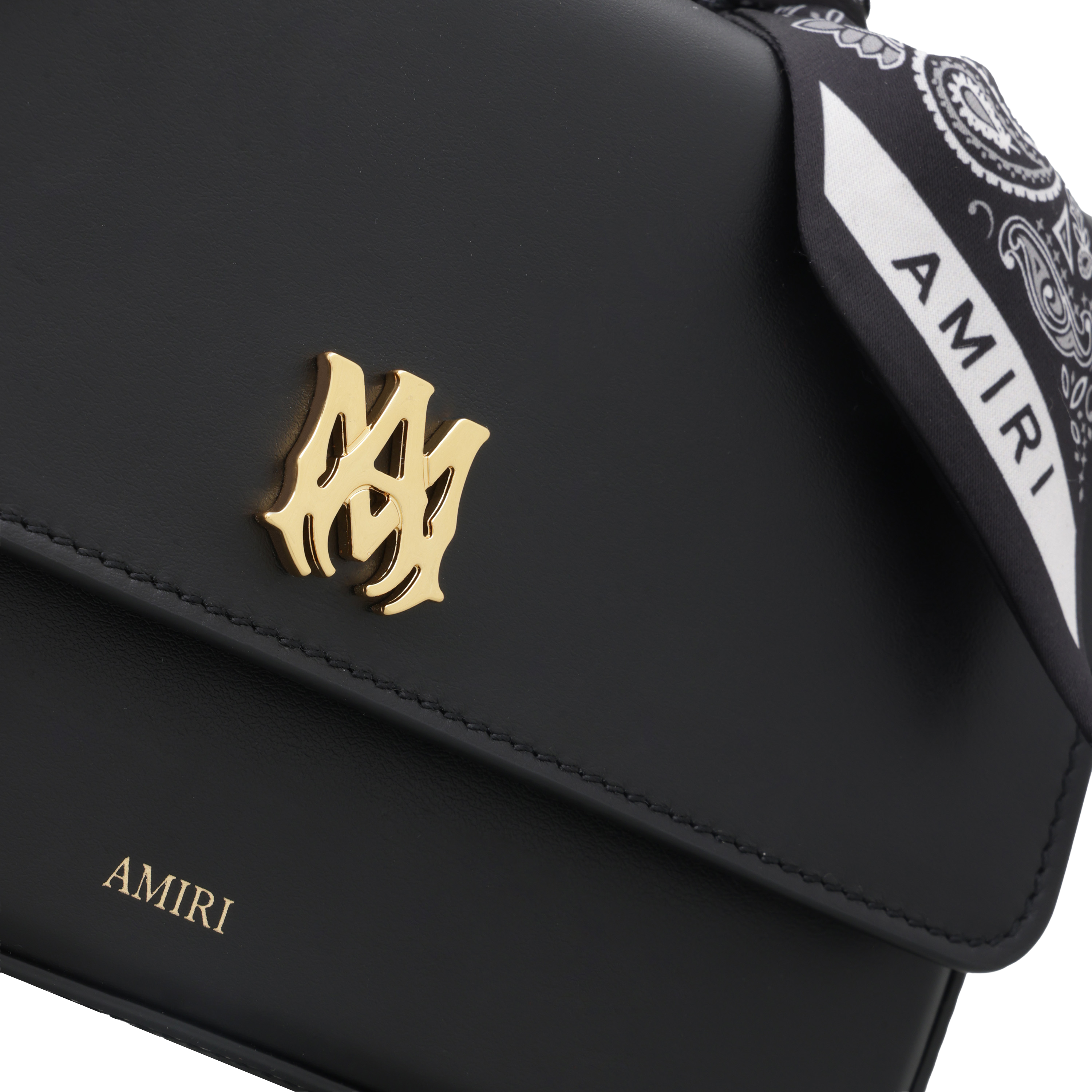 Cartera Negra AMIRI Micro Long MA