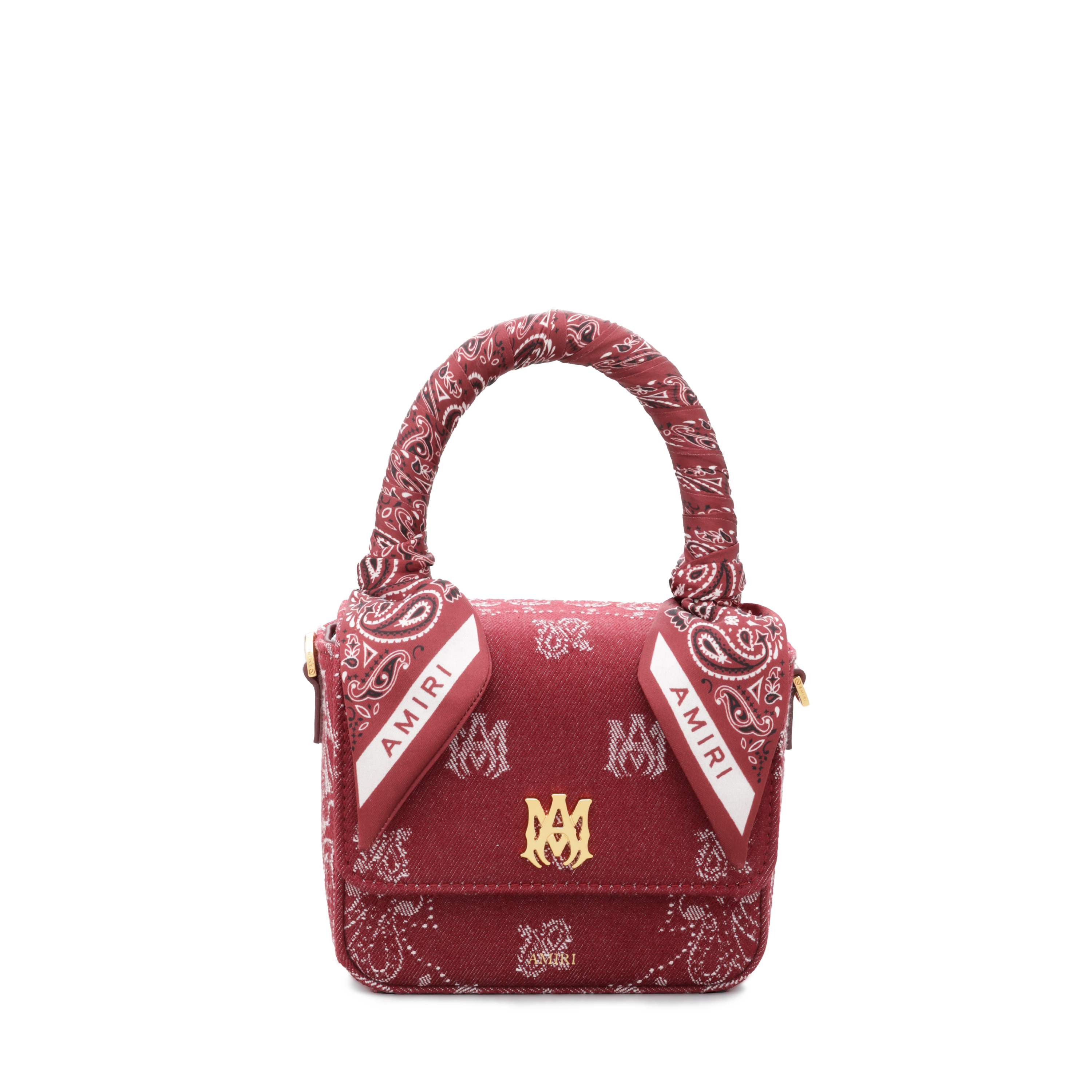 Cartera Rodo AMIRI Denim Bandana Micro Ma