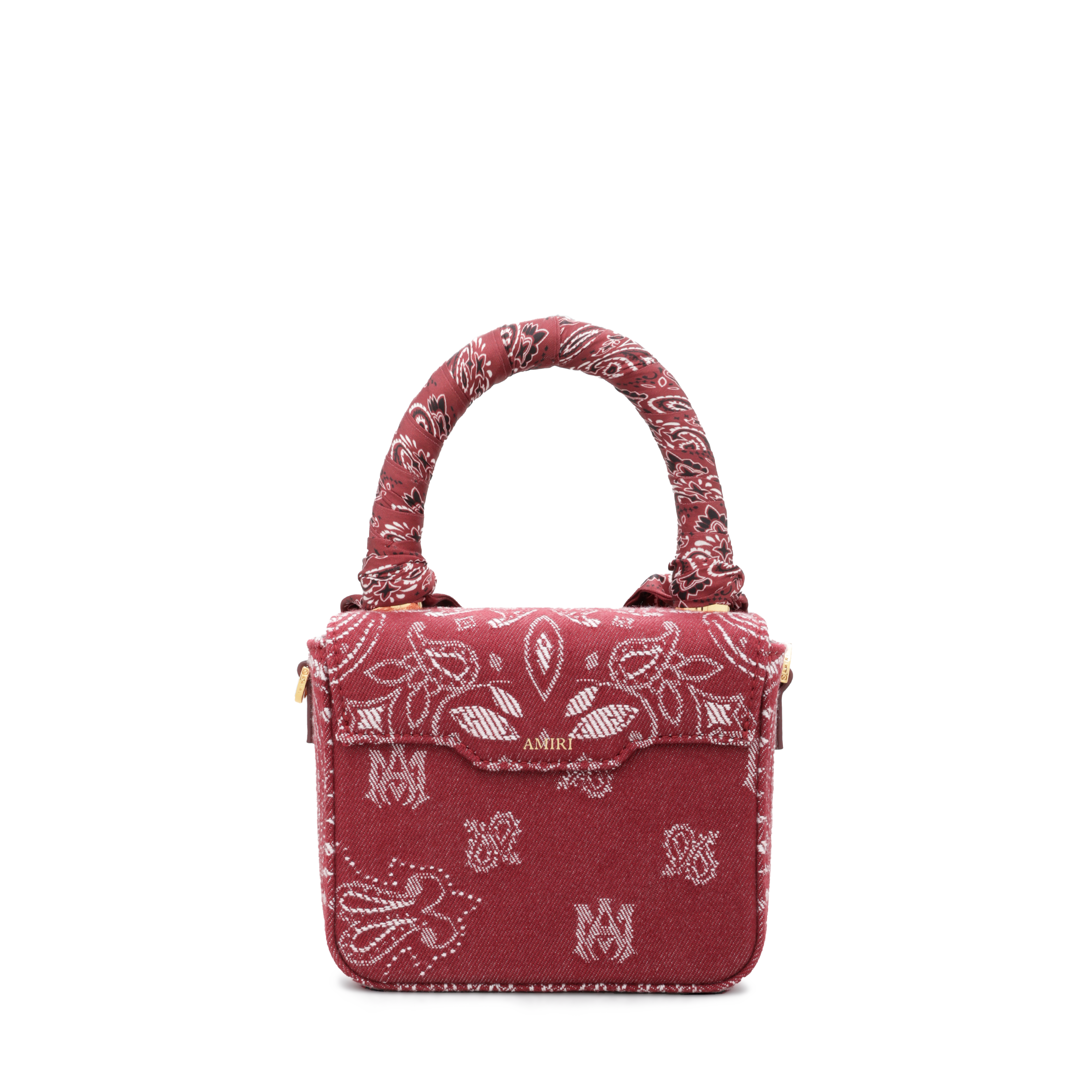 Cartera Rodo AMIRI Denim Bandana Micro Ma
