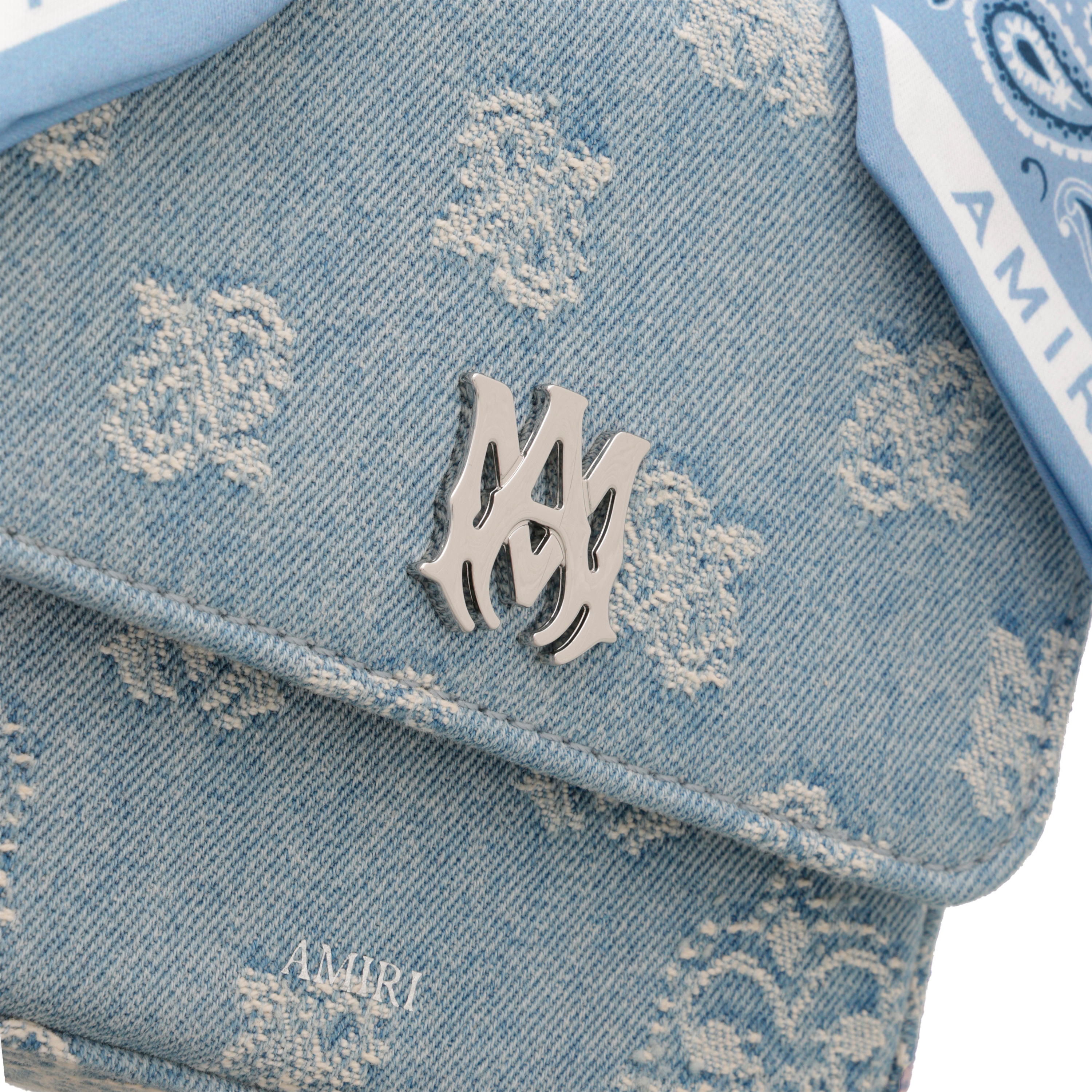 Cartera Azul AMIRI Bandana Micro Ma