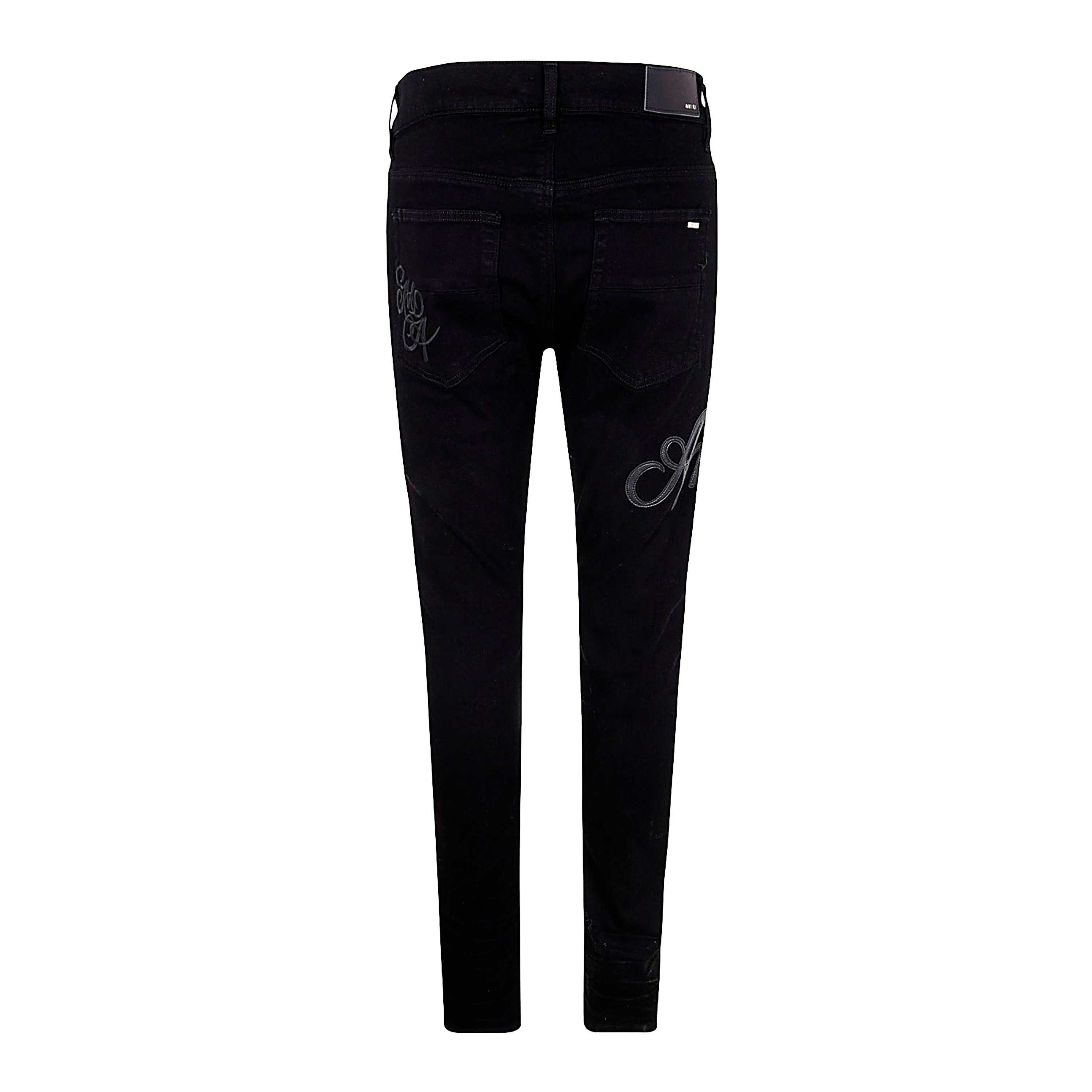 Jeans Negro AMIRI Script Logo Skinny