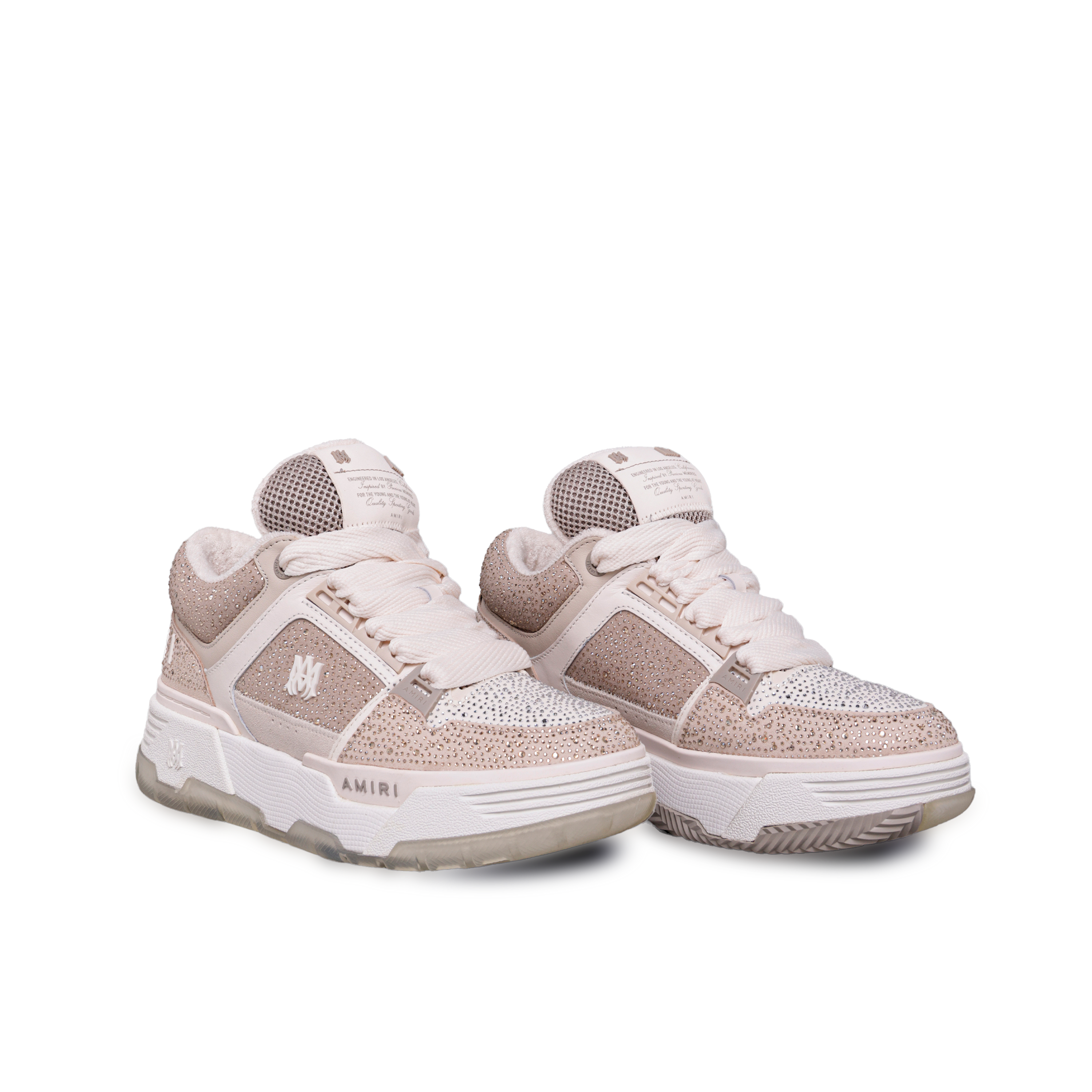 Sneakers Beige AMIRI Crystal MA-1