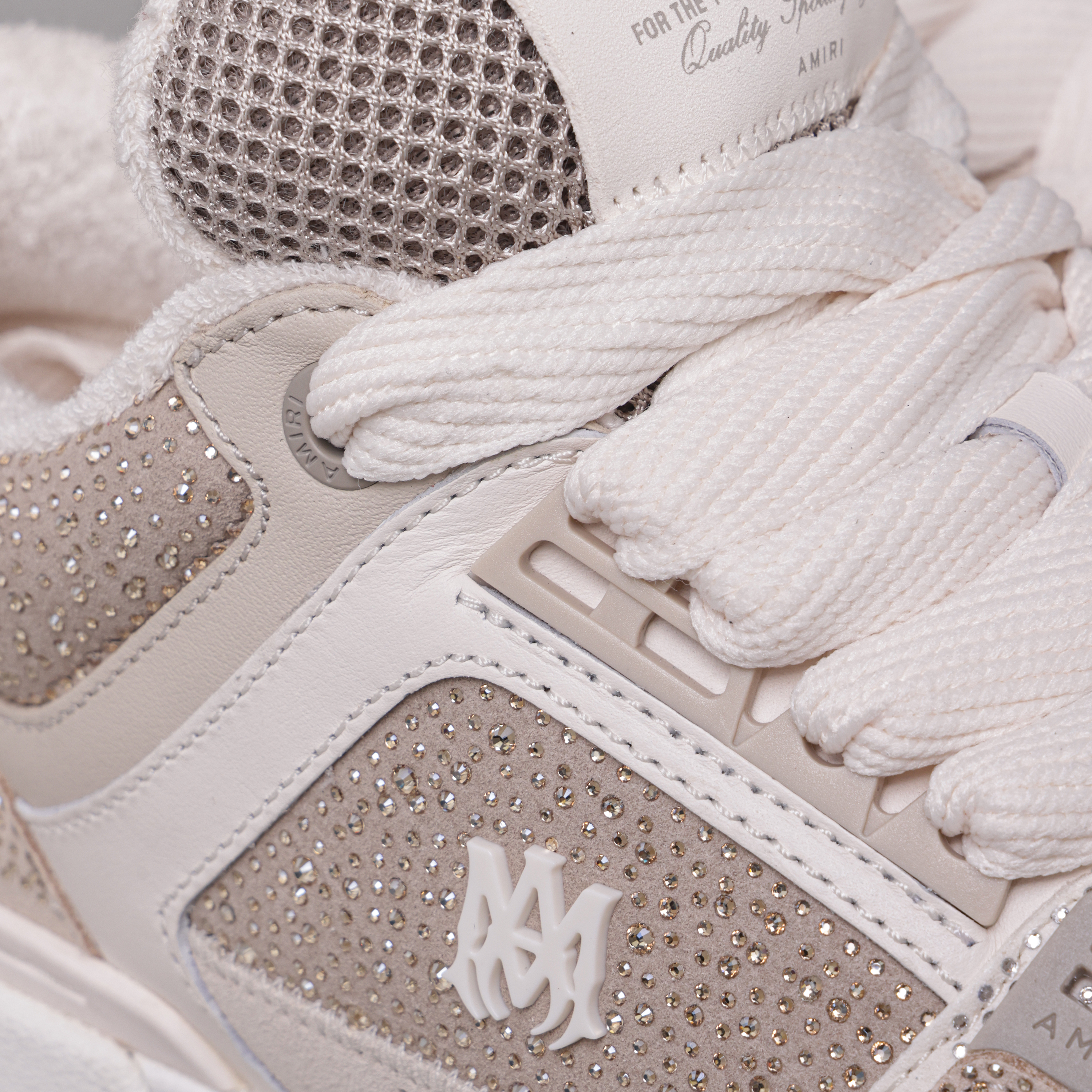 Sneakers Beige AMIRI Crystal MA-1