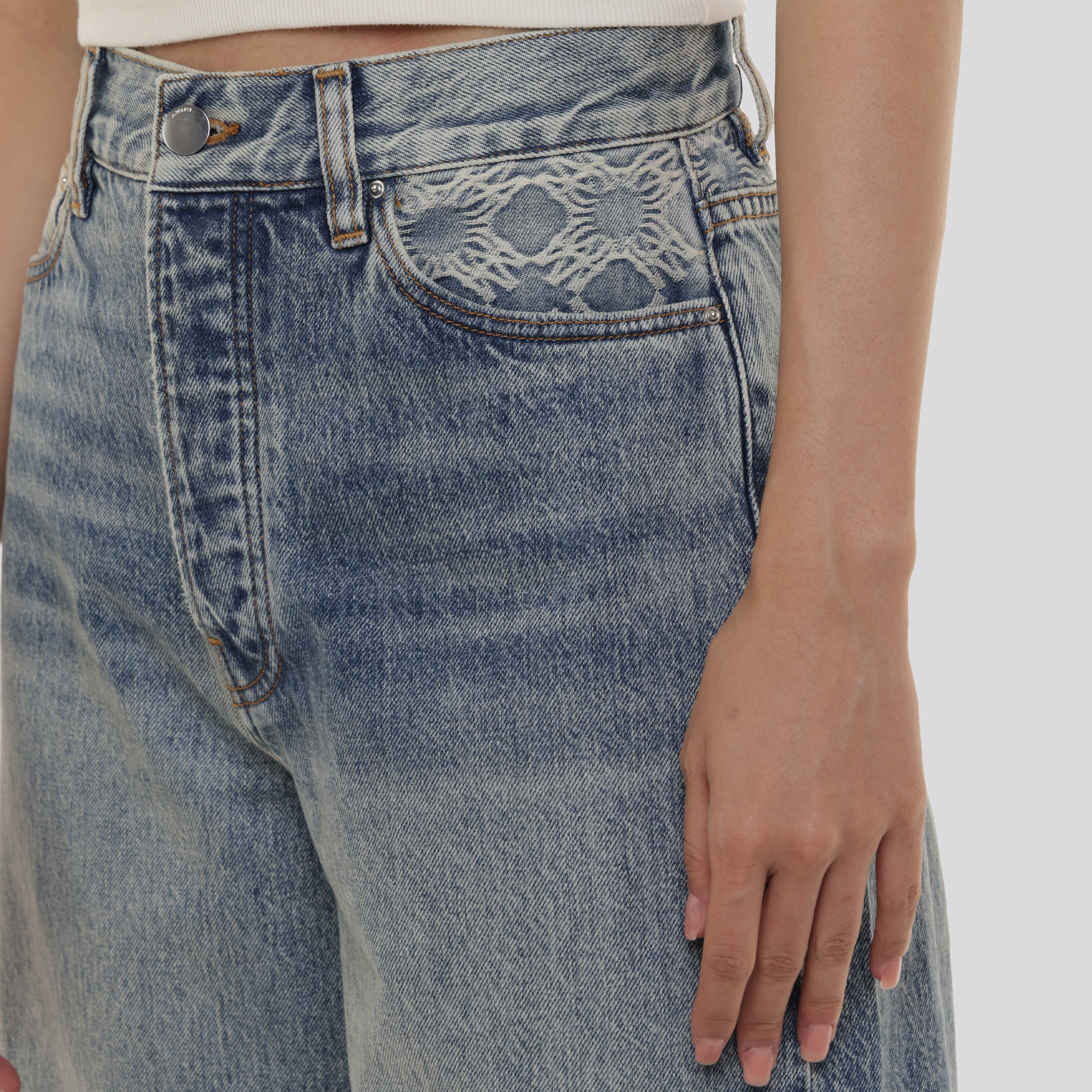 Jeans Denim AMIRI MA Quad High Rise Wide