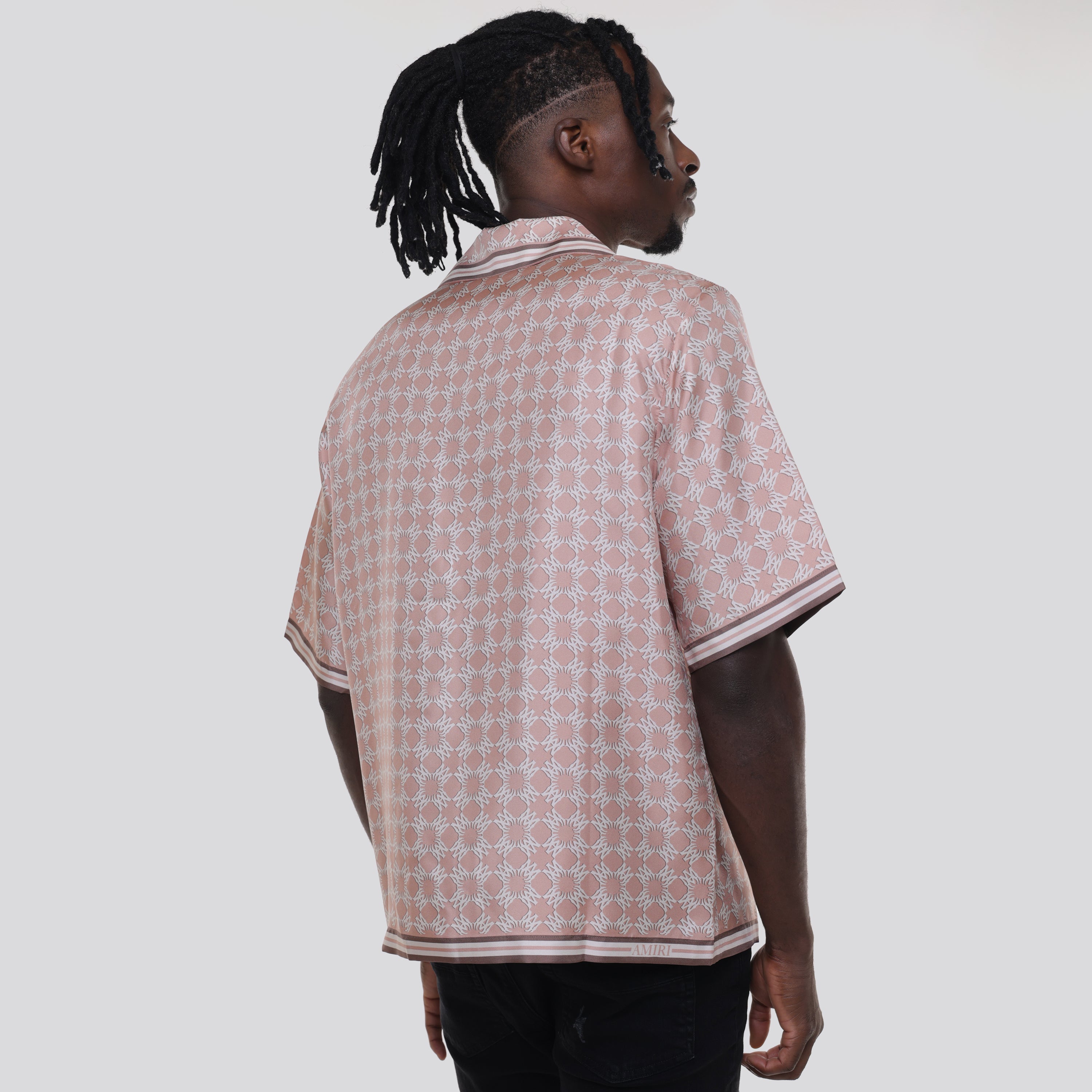 Camisa Rosa AMIRI MA Quad Bowling