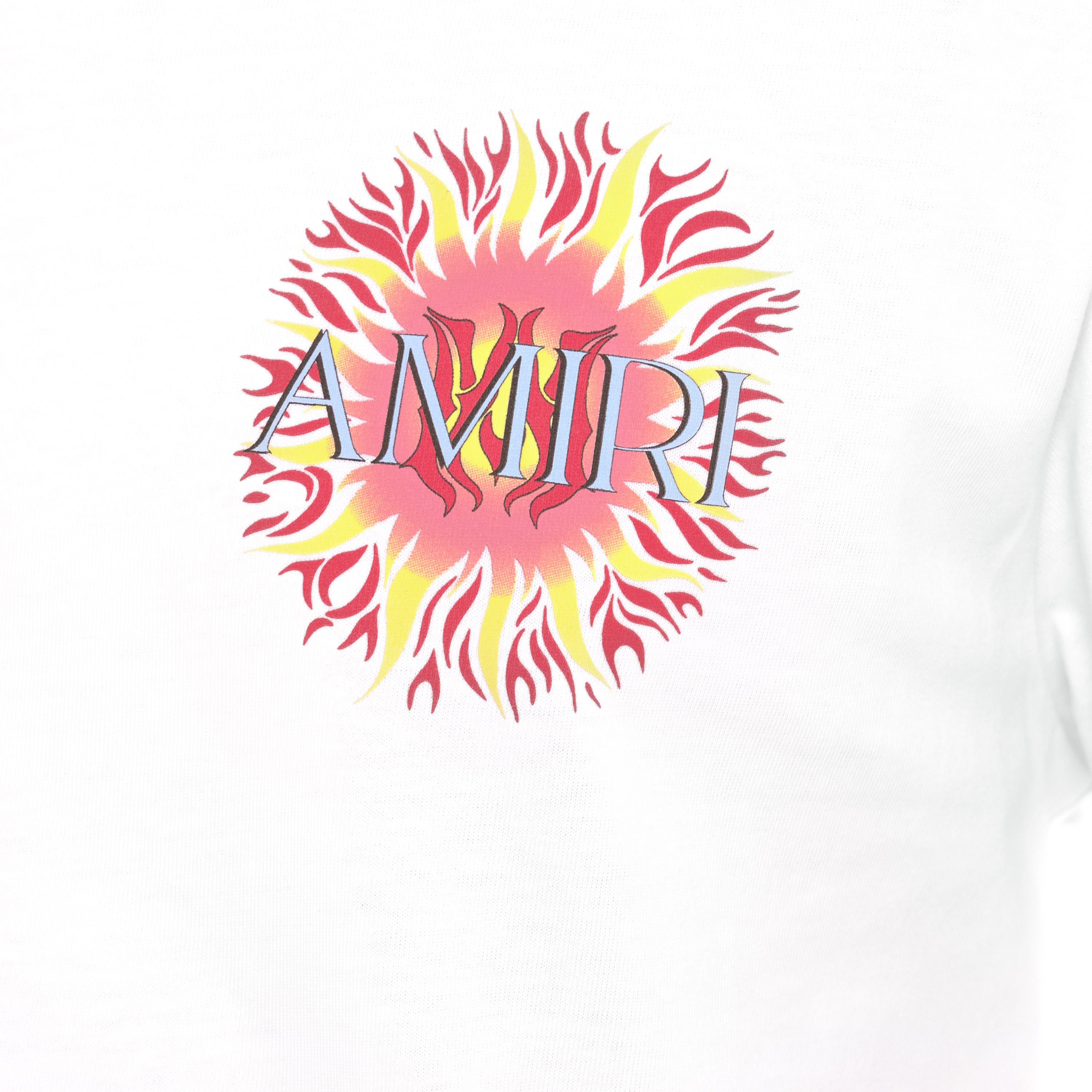 Camiseta Blanca AMIRI Sun