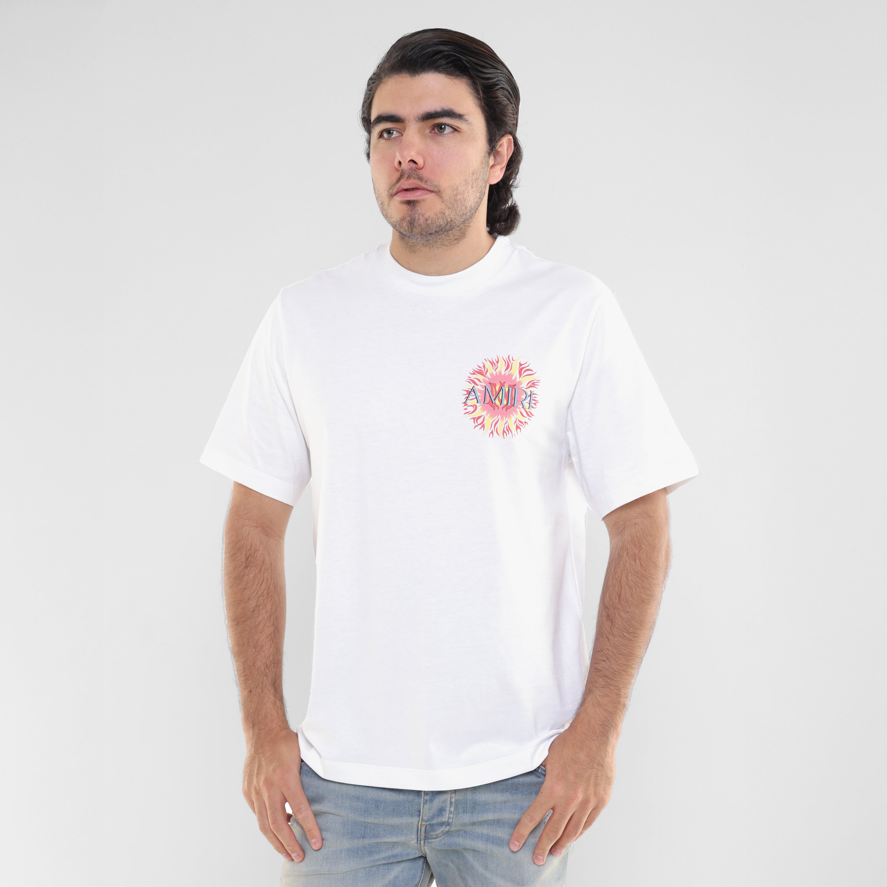 Camiseta Blanca AMIRI Sun