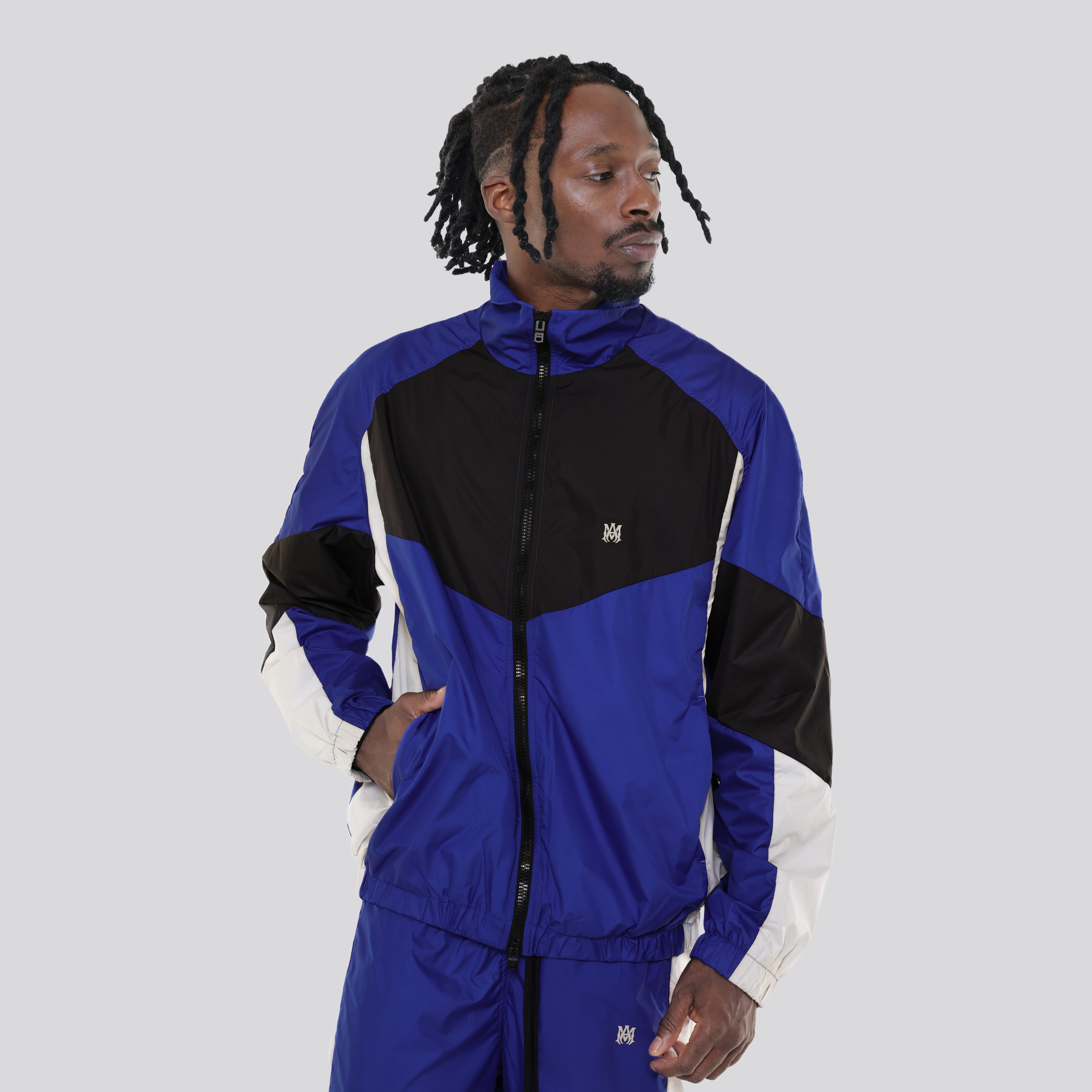 Chaqueta Azul AMIRI Retro Ma