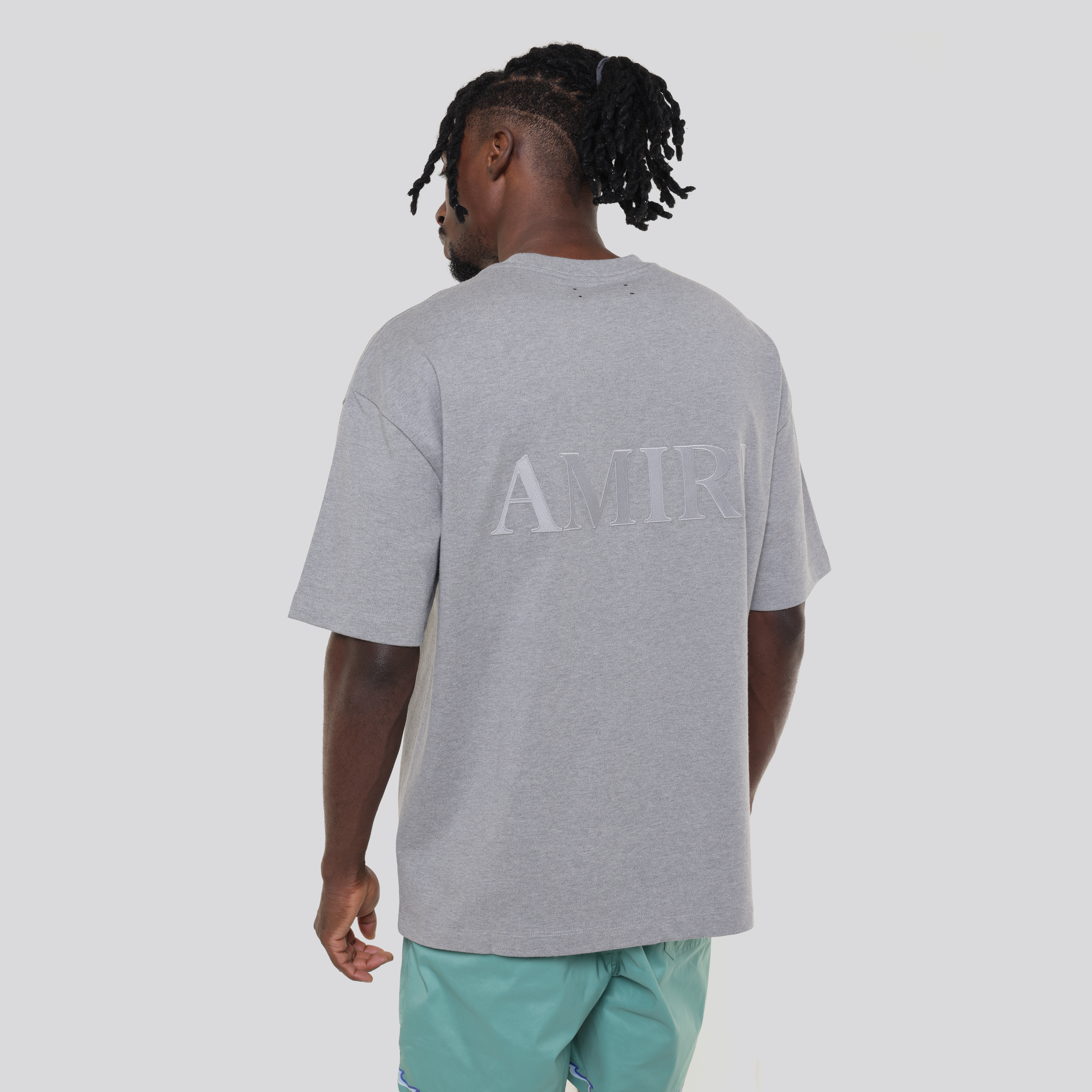Camiseta Gris AMIRI Oversized