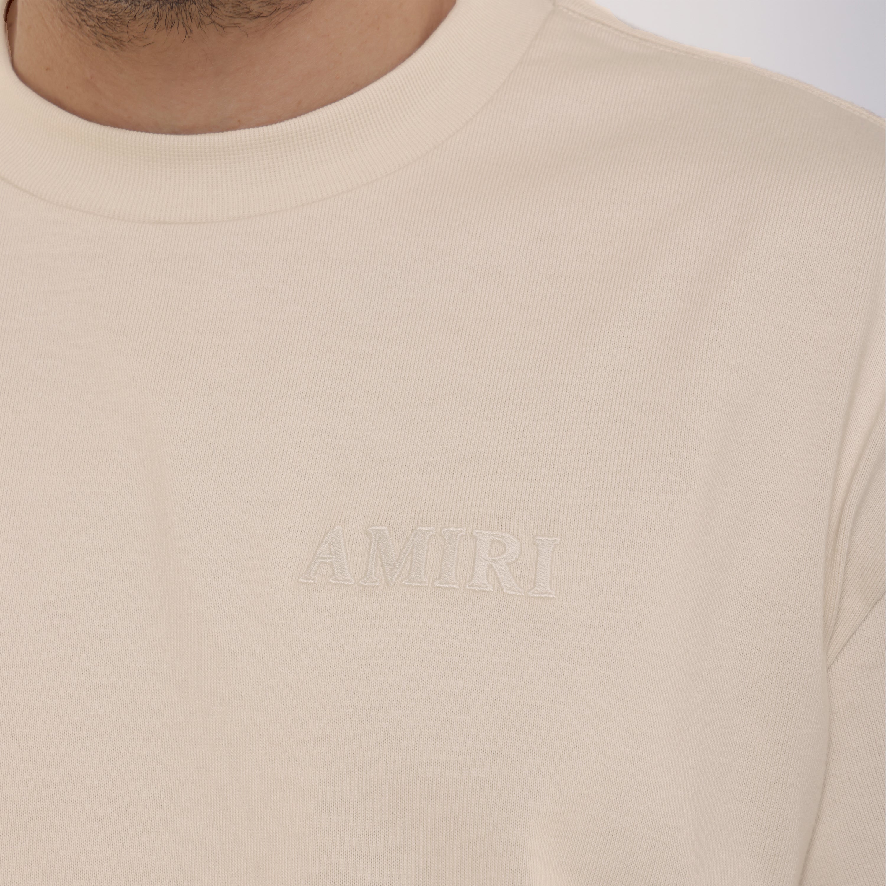 Camiseta Crema AMIRI Oversized