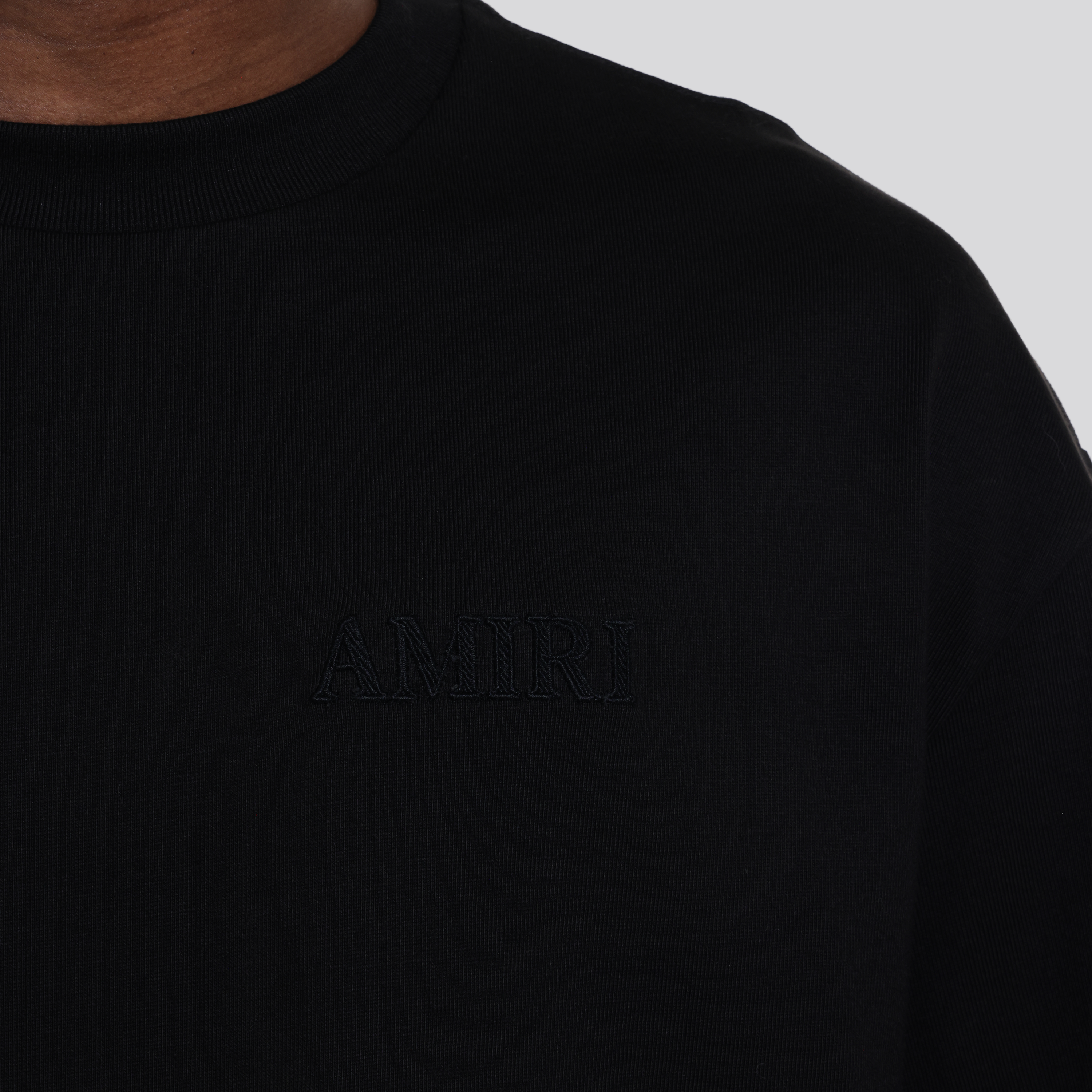 Camiseta Negra AMIRI Oversized