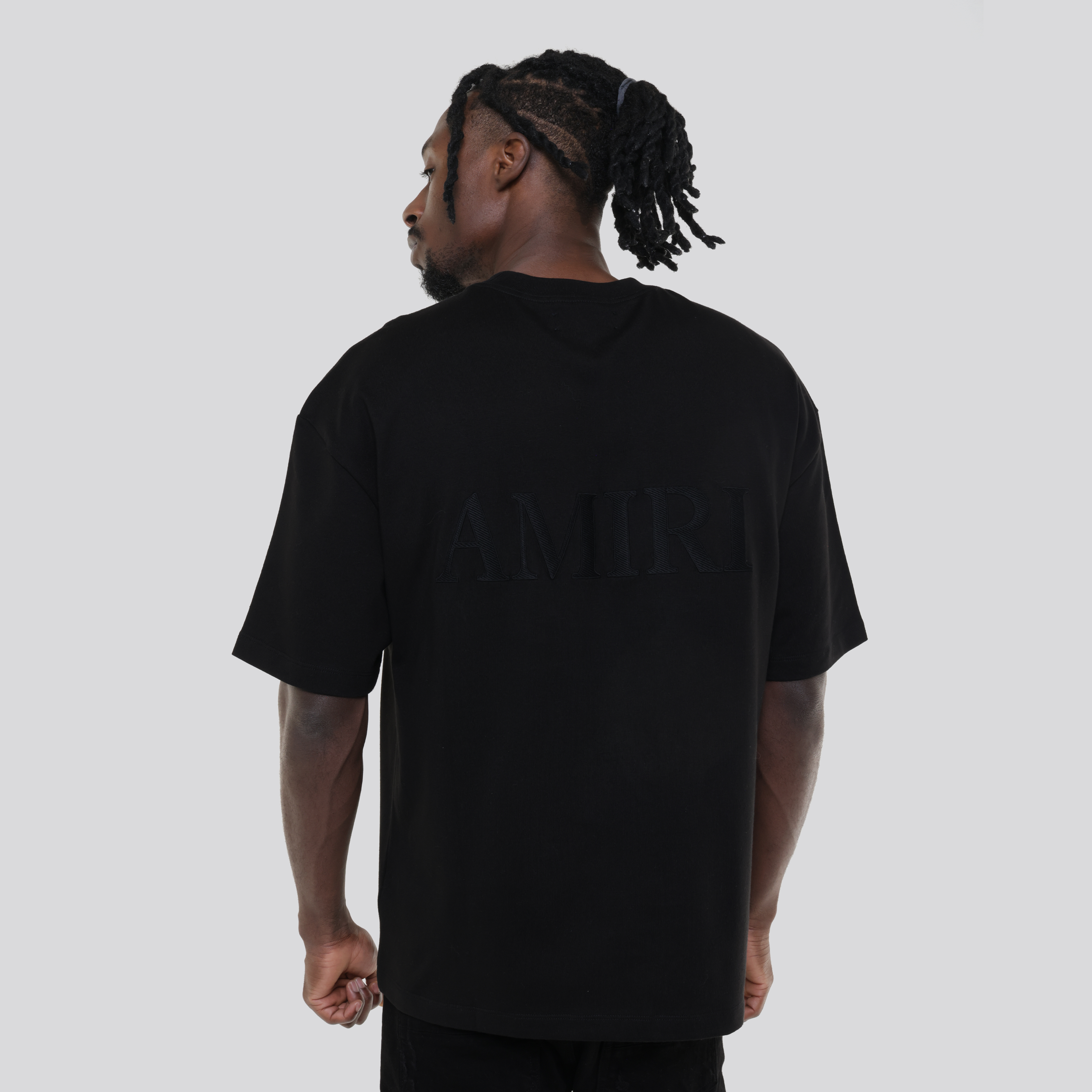 Camiseta Negra AMIRI Oversized