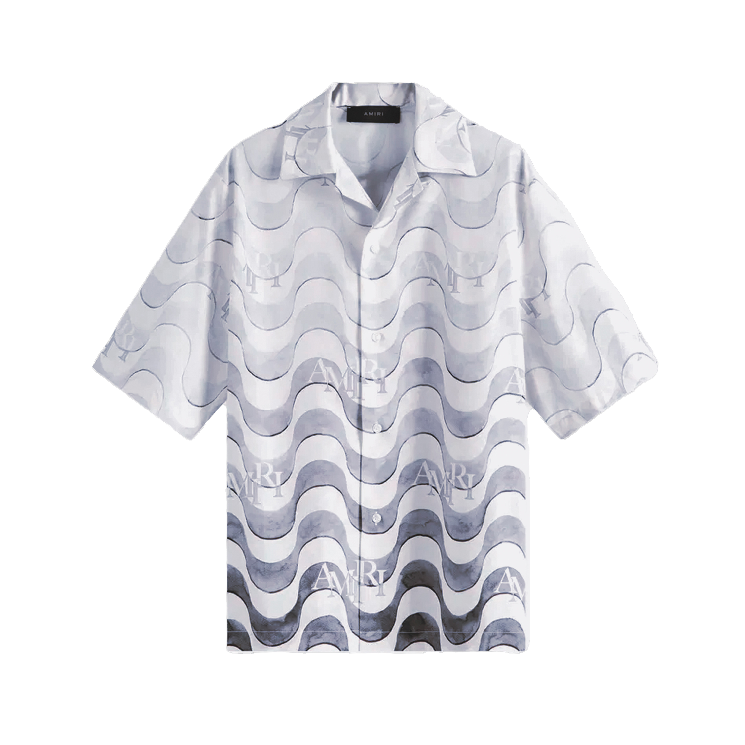 Camisa Gris AMIRI Staggered Wave