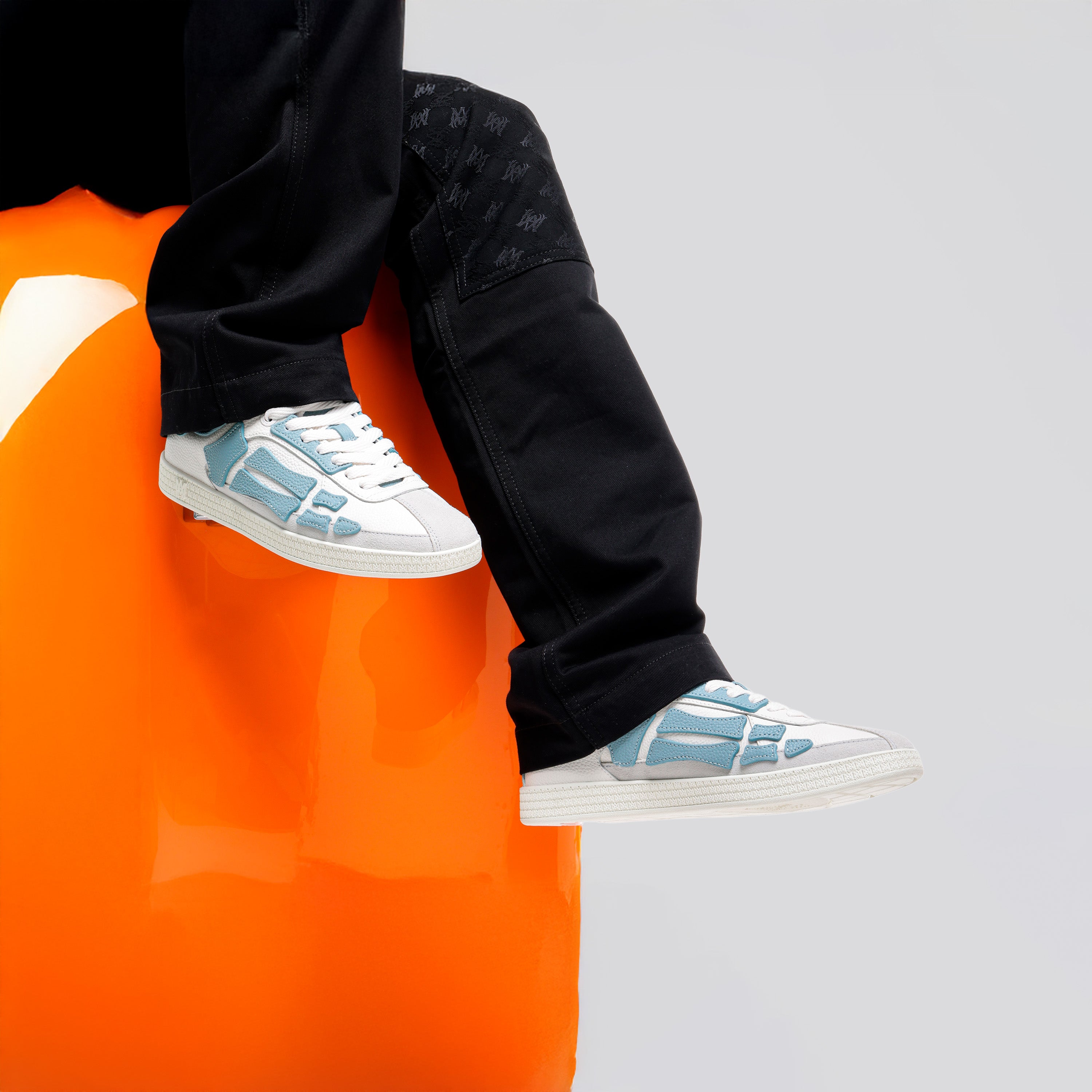 Sneakers Azules AMIRI Pacific Bones