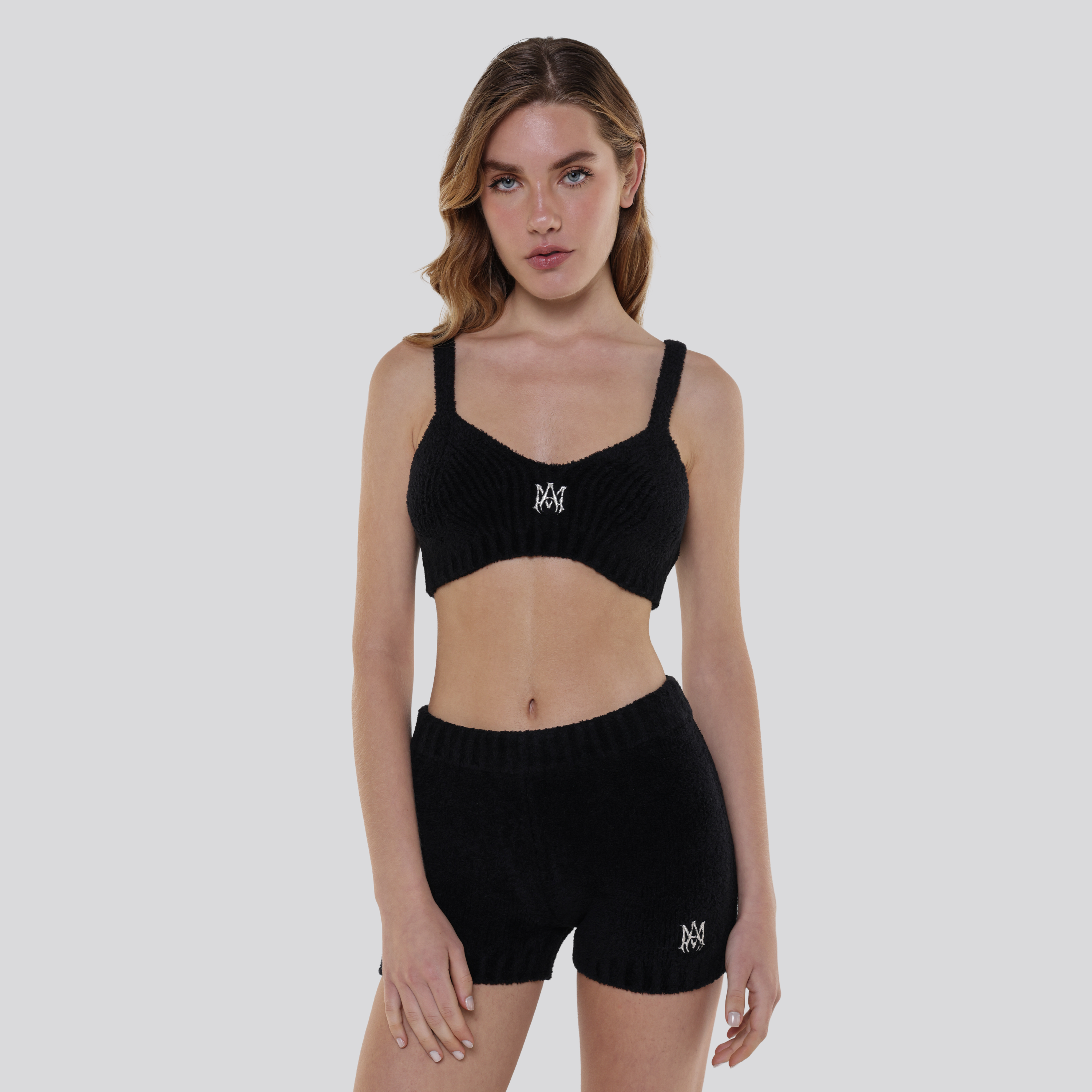 Shorts Negro AMIRI MA Logo