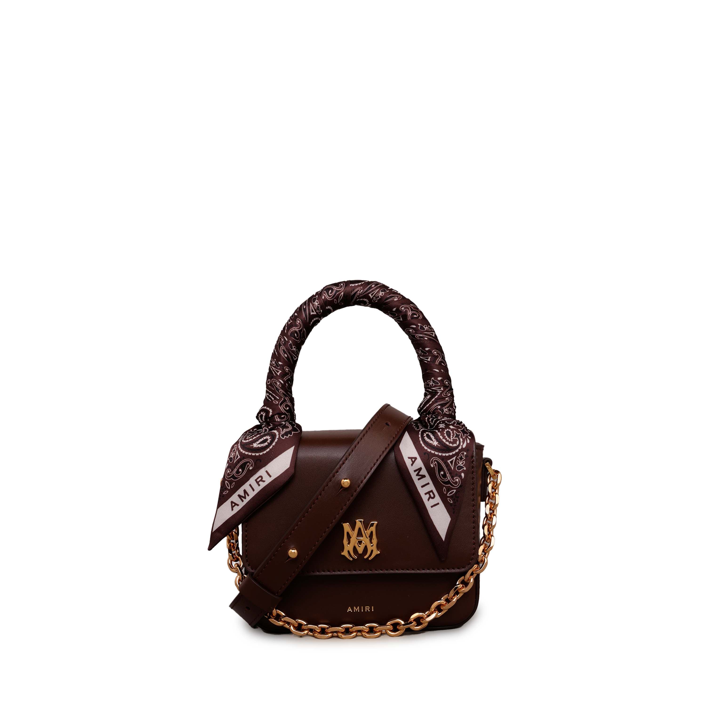 Cartera Café AMIRI Micro MA Chain Handle