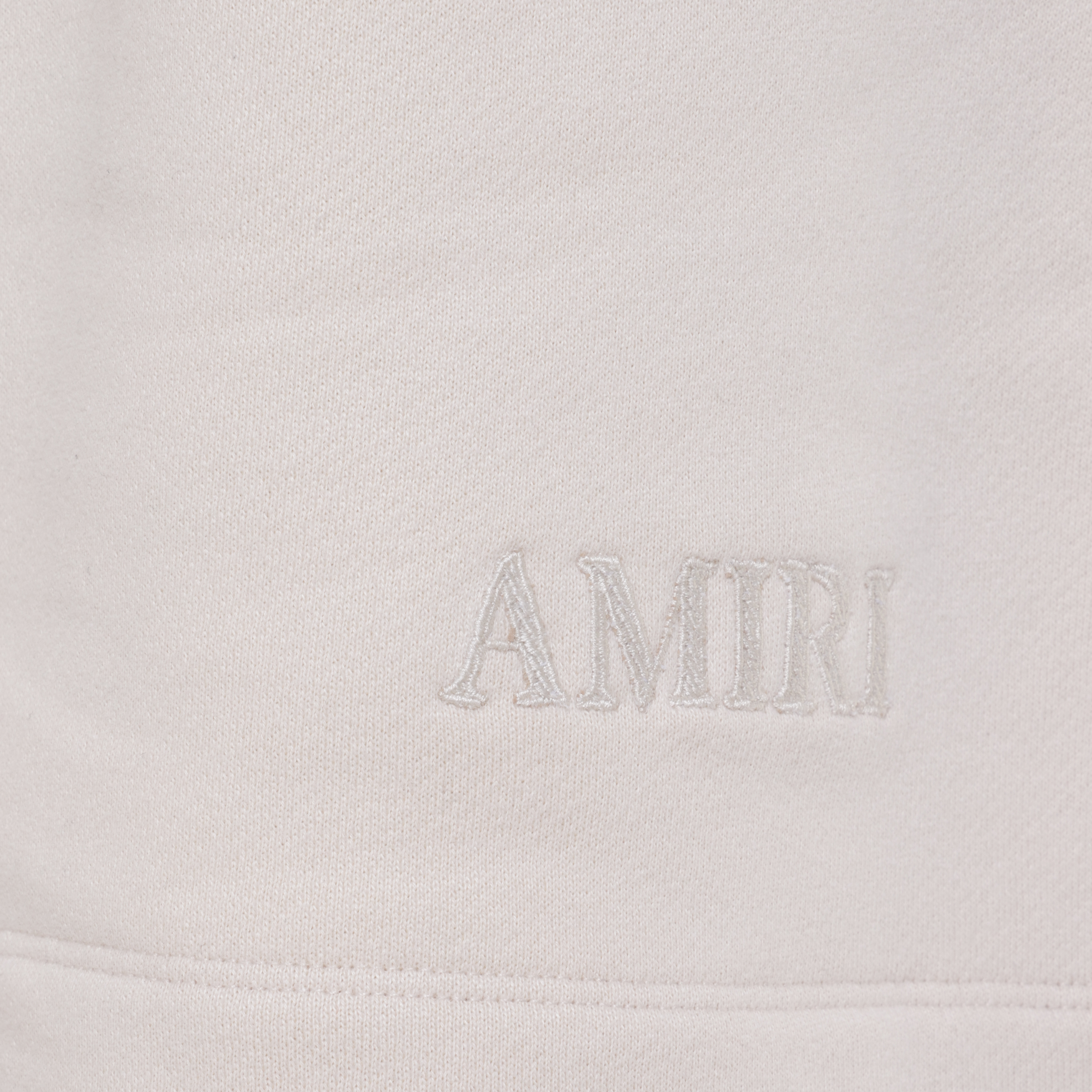 Shorts Crema AMIRI Embroidered