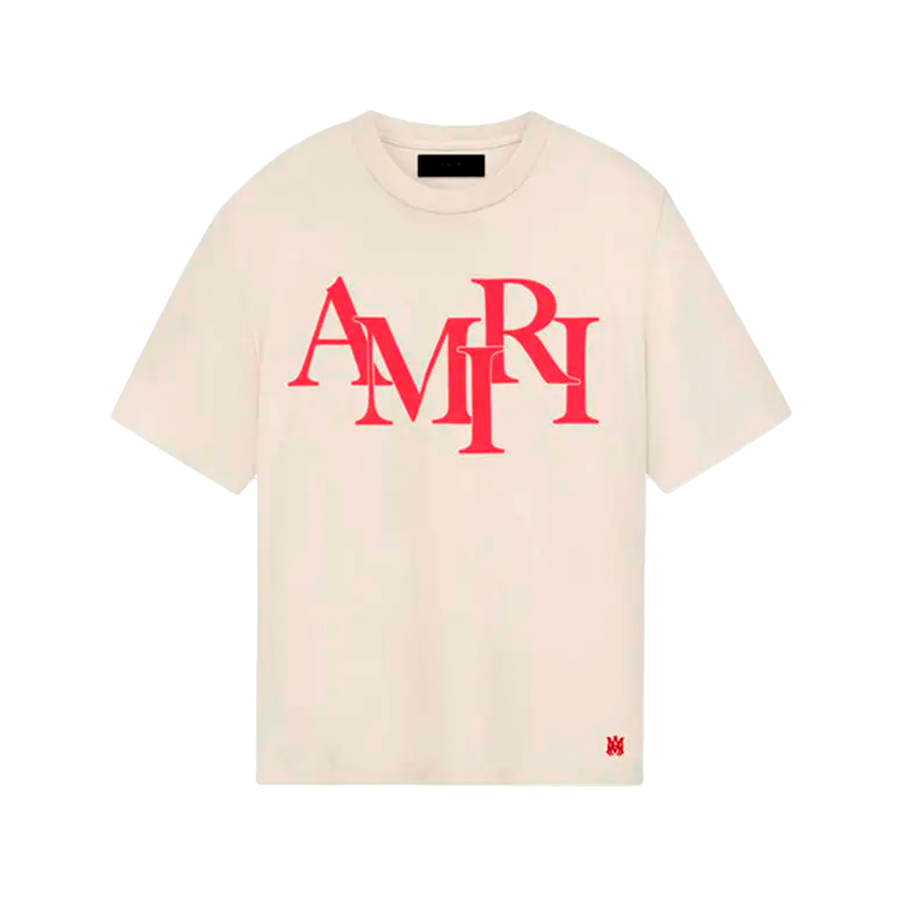 Camiseta Crema AMIRI Staggered