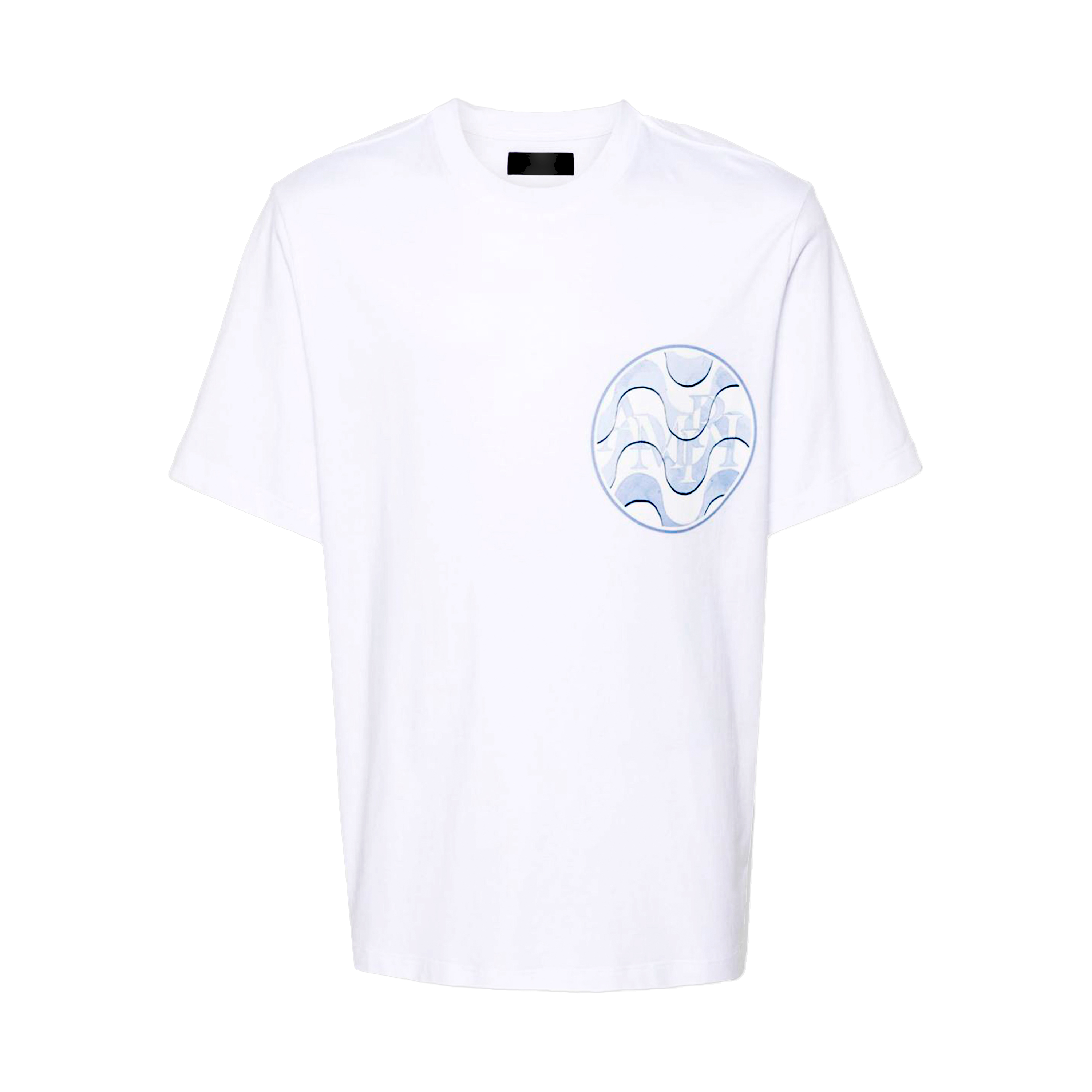 Camiseta Blanca AMIRI Staggered Wave