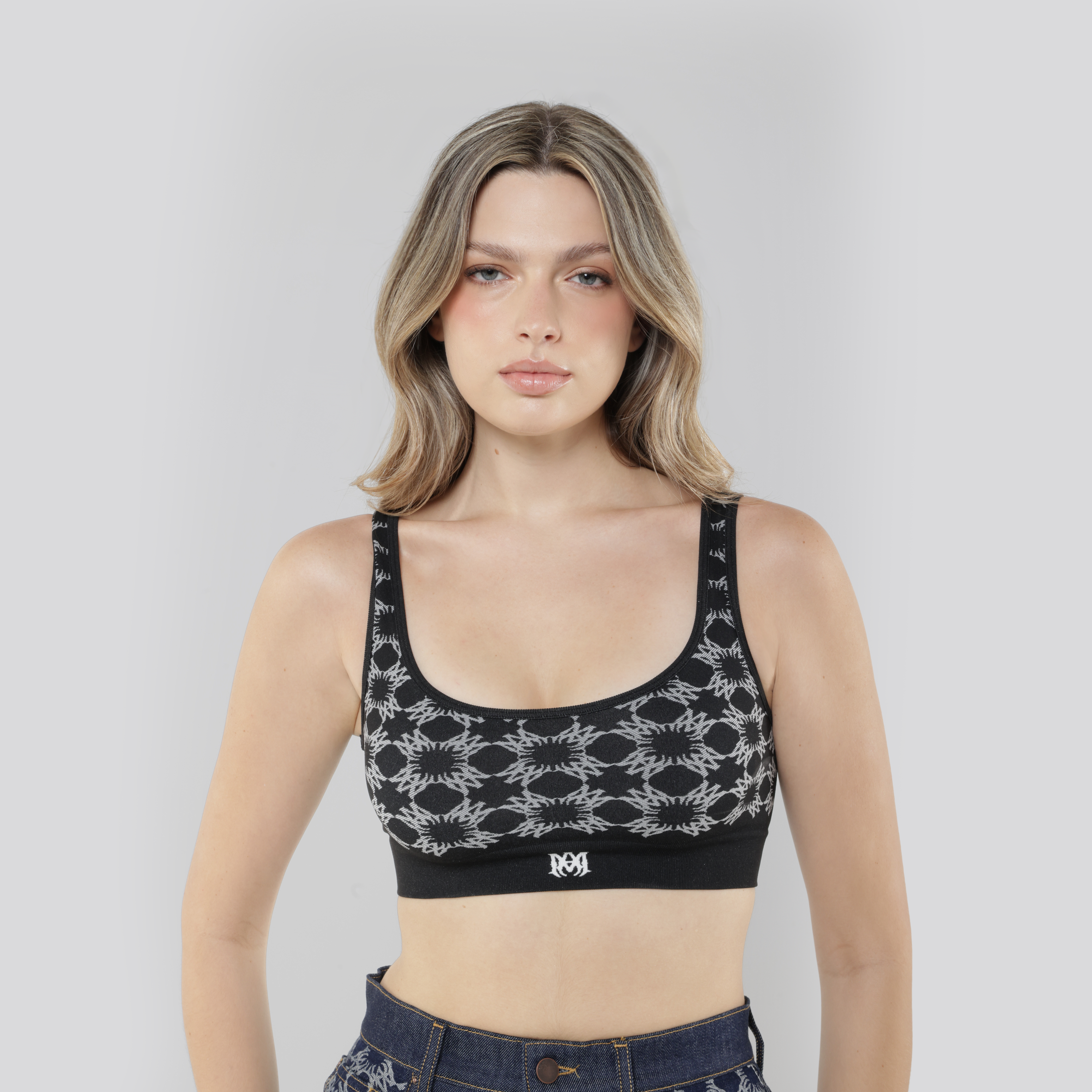 Top Negro AMIRI MA Quad Seamless