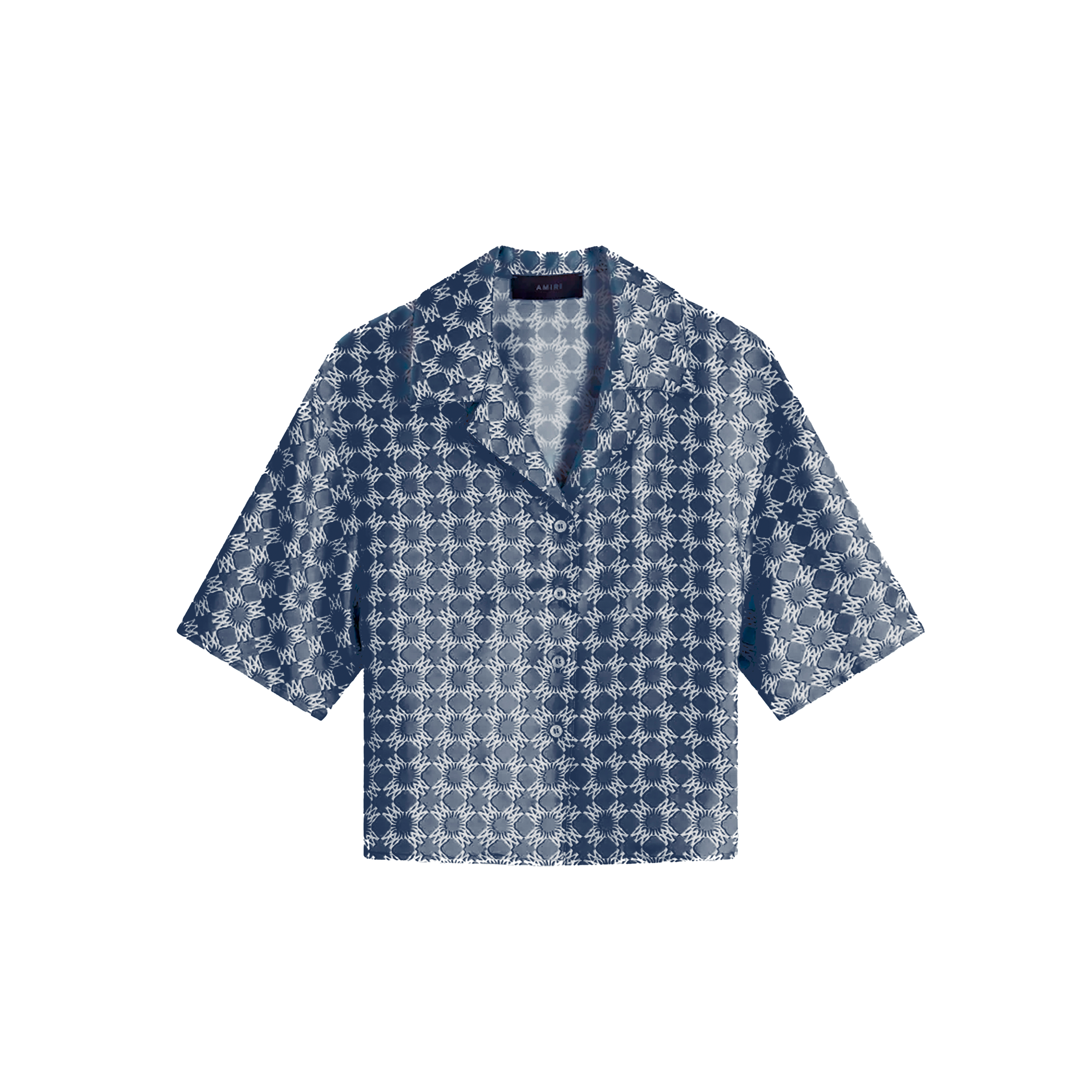 Camisa Azul AMIRI MA Quad