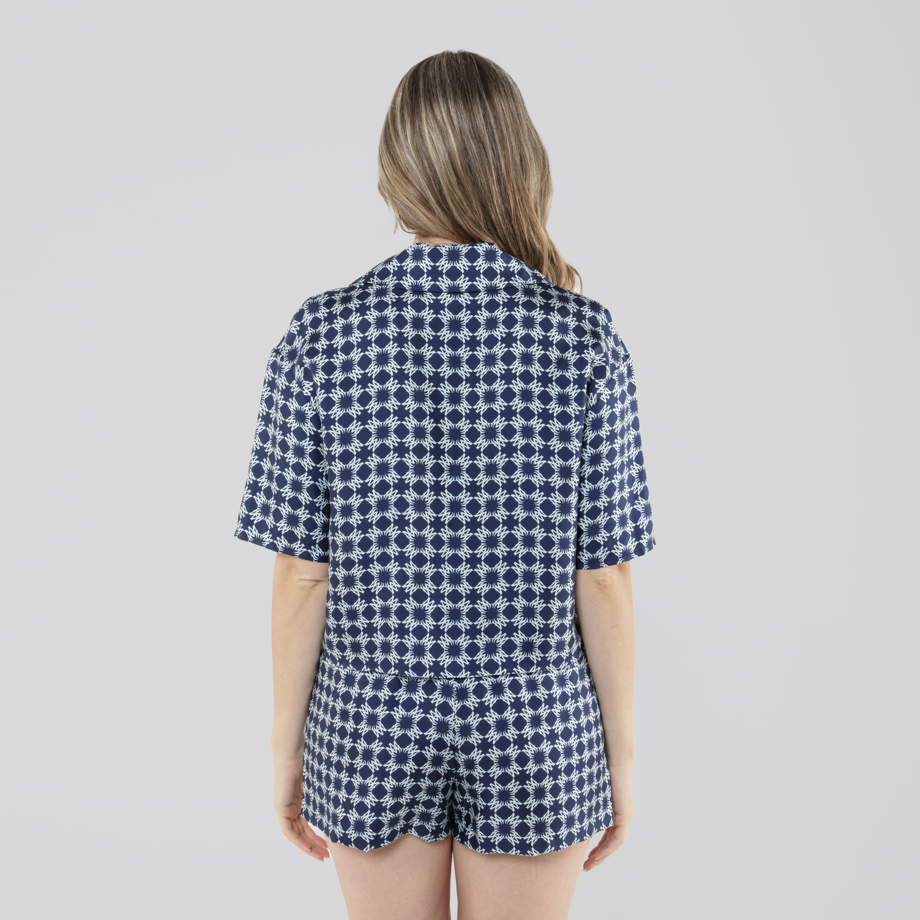 Camisa Azul AMIRI MA Quad