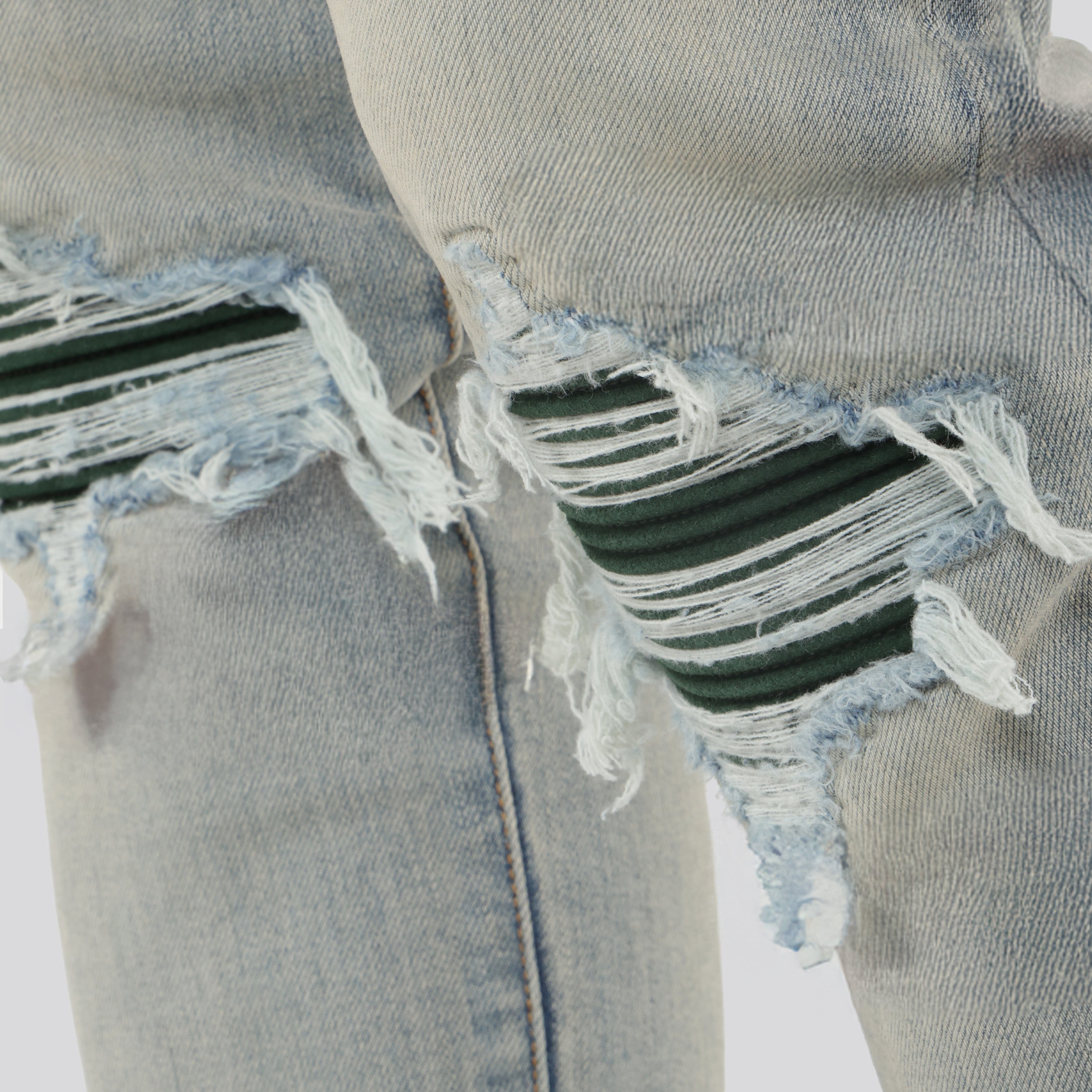Jeans Antique Indigo AMIRI Suede Mx1
