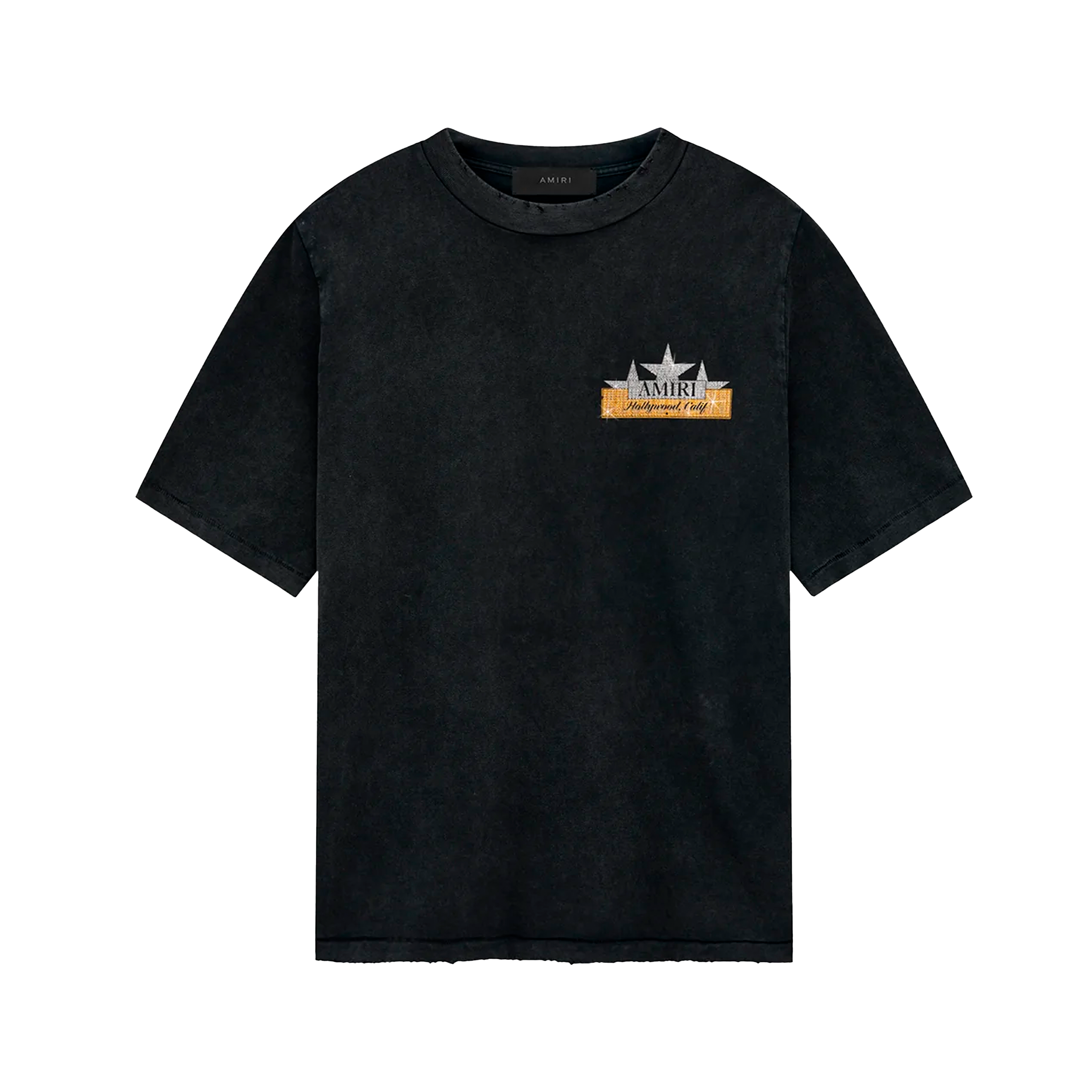 Camiseta Negra AMIRI Crystal Star