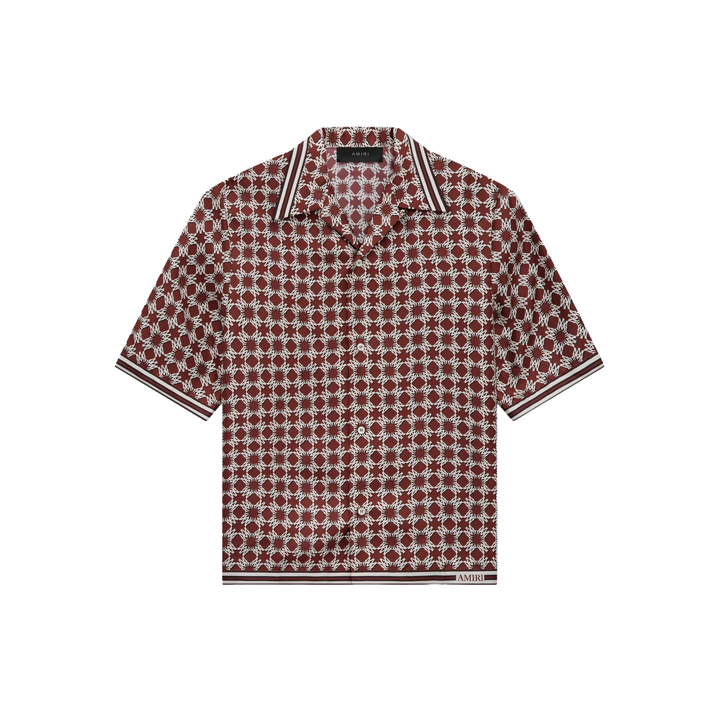 Camisa Café AMIRI MA Quad Bowling